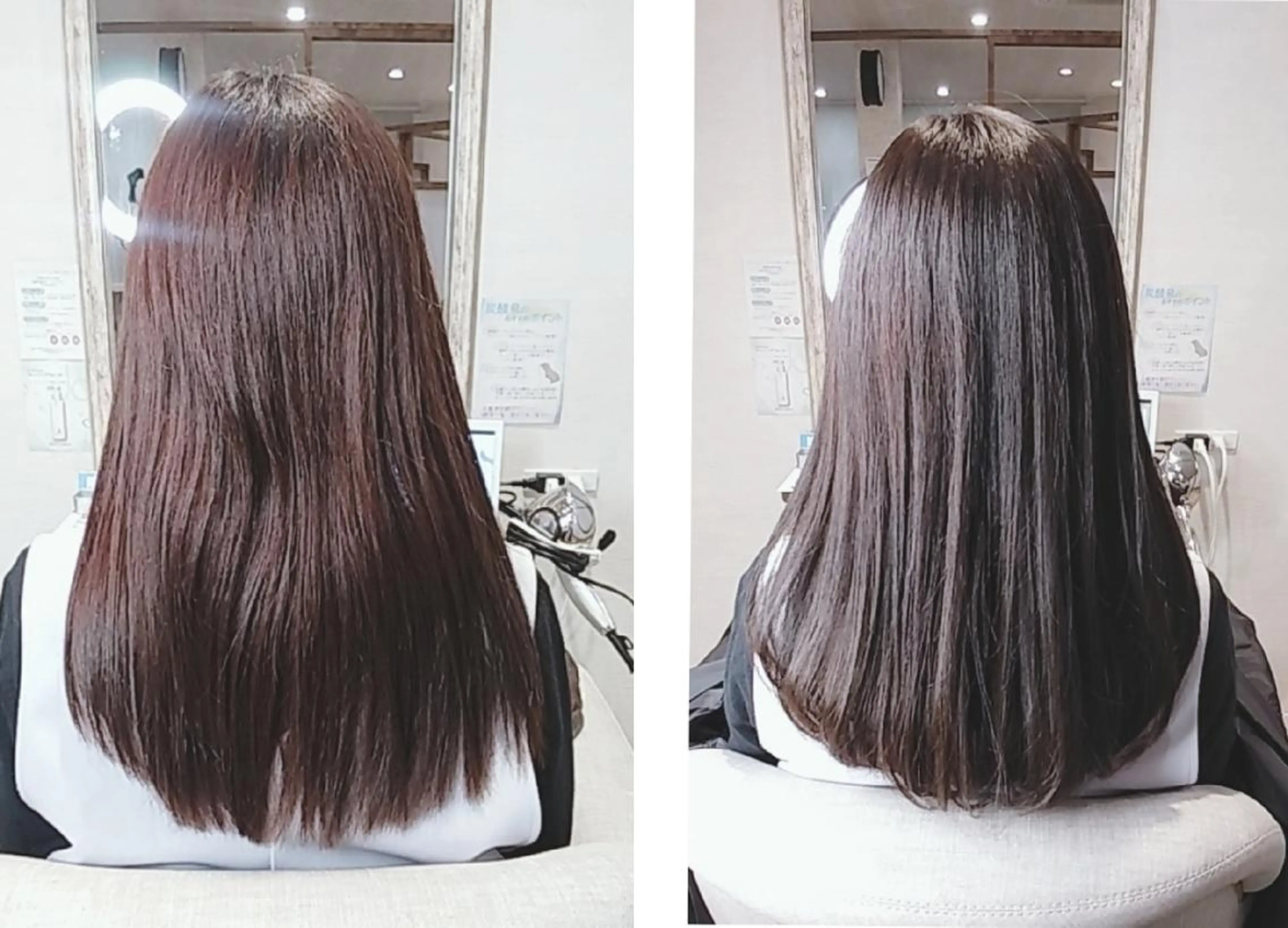 セミロング カラー ブルーカラー ponte福岡西店所属・kijima ricoのヘアスタイル