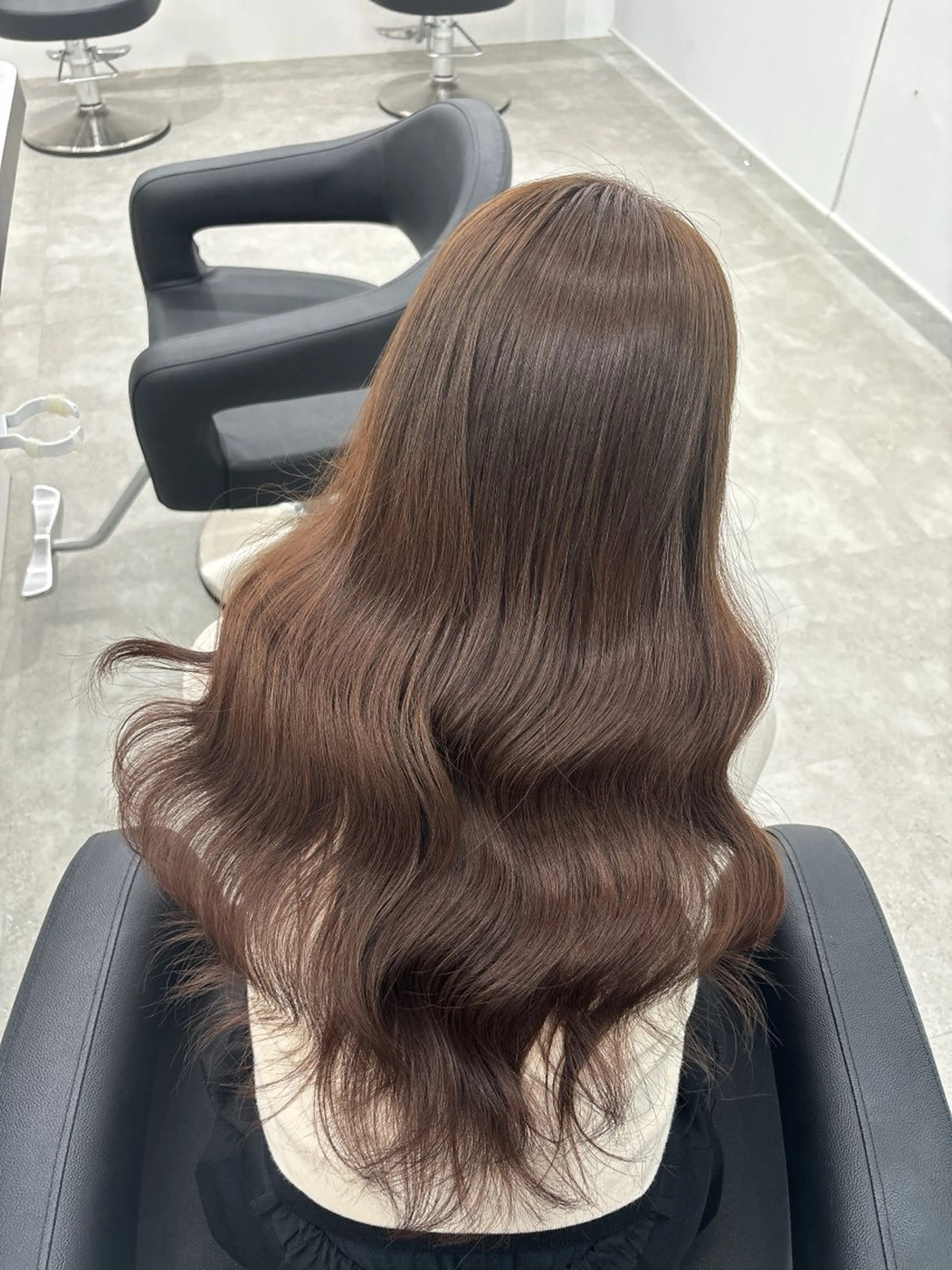 ロング ヘアカラー Wカラー/暖色/べ ージュりく©︎🐝のヘアスタイル