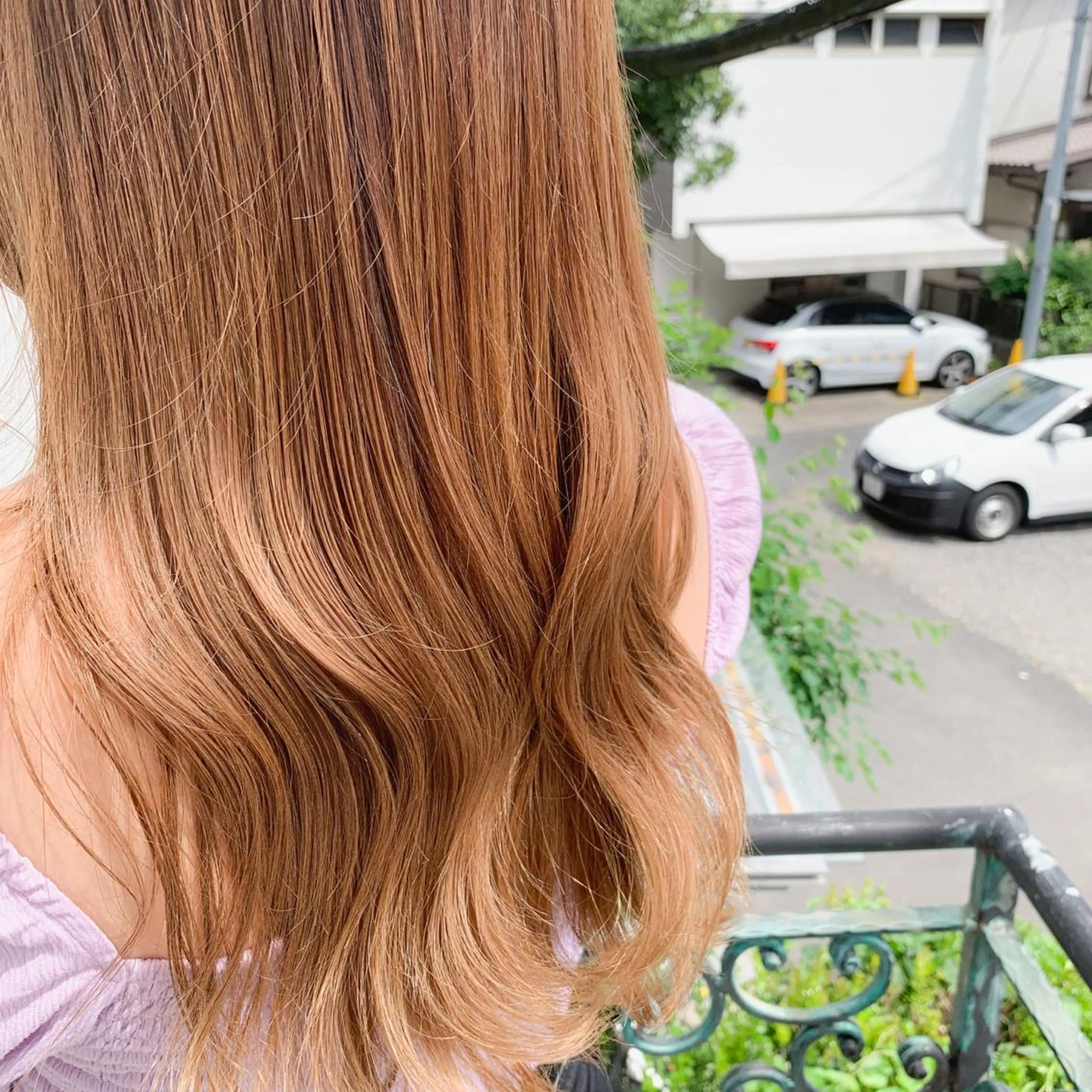 ミディアム カラー マツエク・マツパ アディクシーカラー アクアカラー アッシュ バレイヤージュ ベージュカラー ヘアカラー トリートメント Lome'所属・✨ブリーチマスター✨ オクヤマヨウスケのヘアスタイル