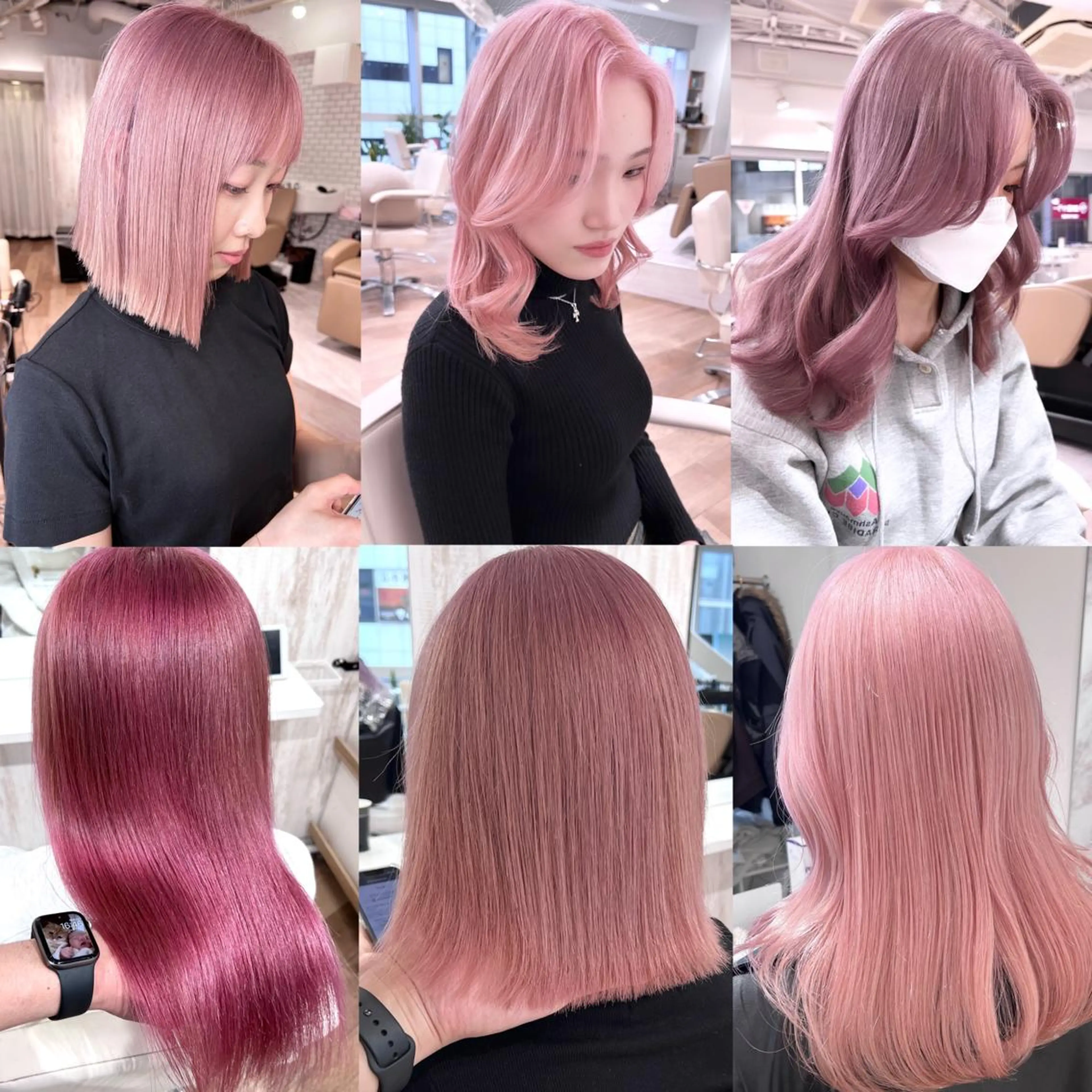 ロング カラー 🤎HAZUKI🤎 ハイトーン✨エクステのヘアスタイル
