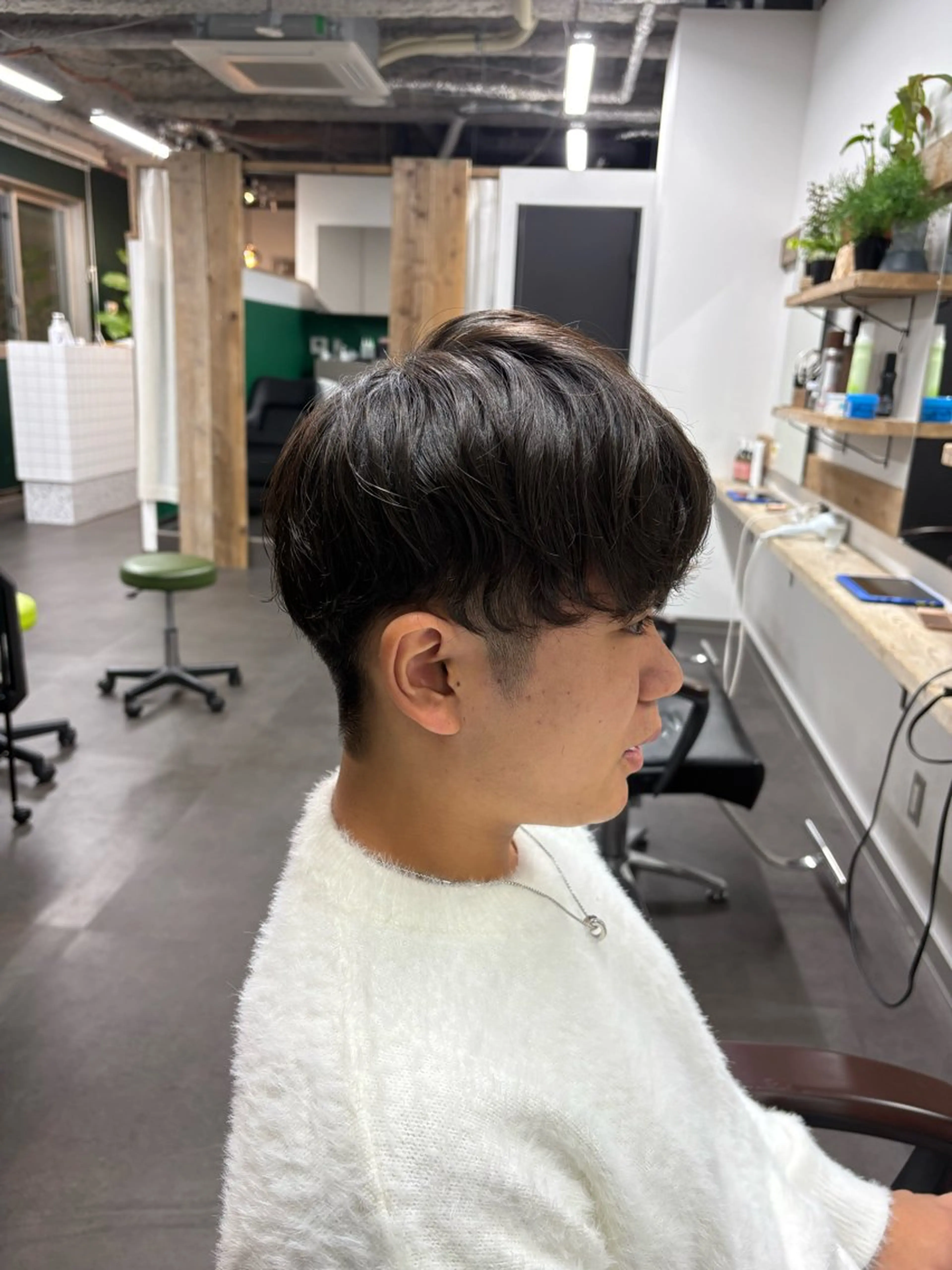 パーマ メンズ カット パーマ Flag hair所属・しゅり Flag hairのヘアスタイル