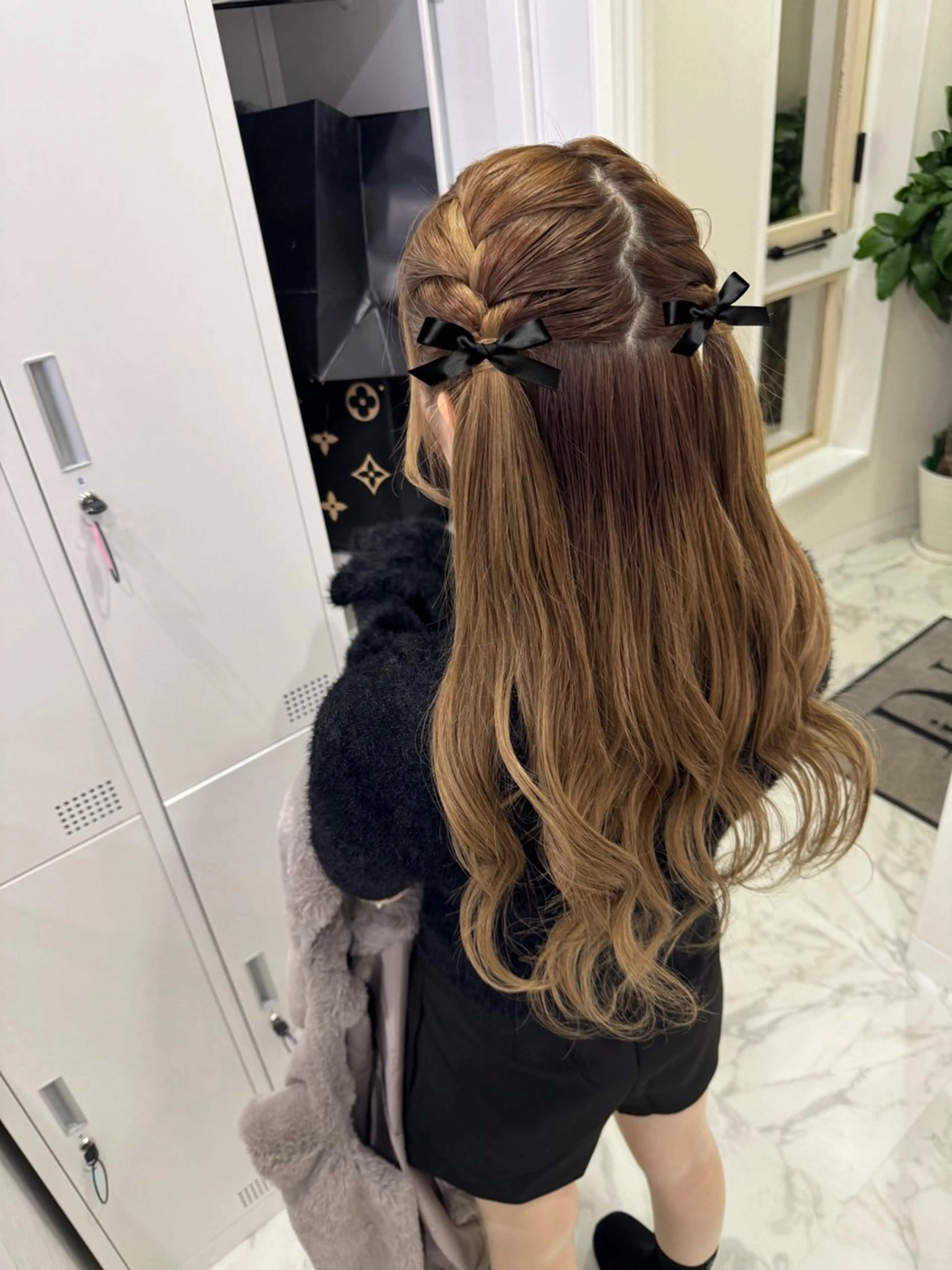 ロング ヘアセット 韓国ヘアーサロン MARIA🐈‍⬛のヘアスタイル