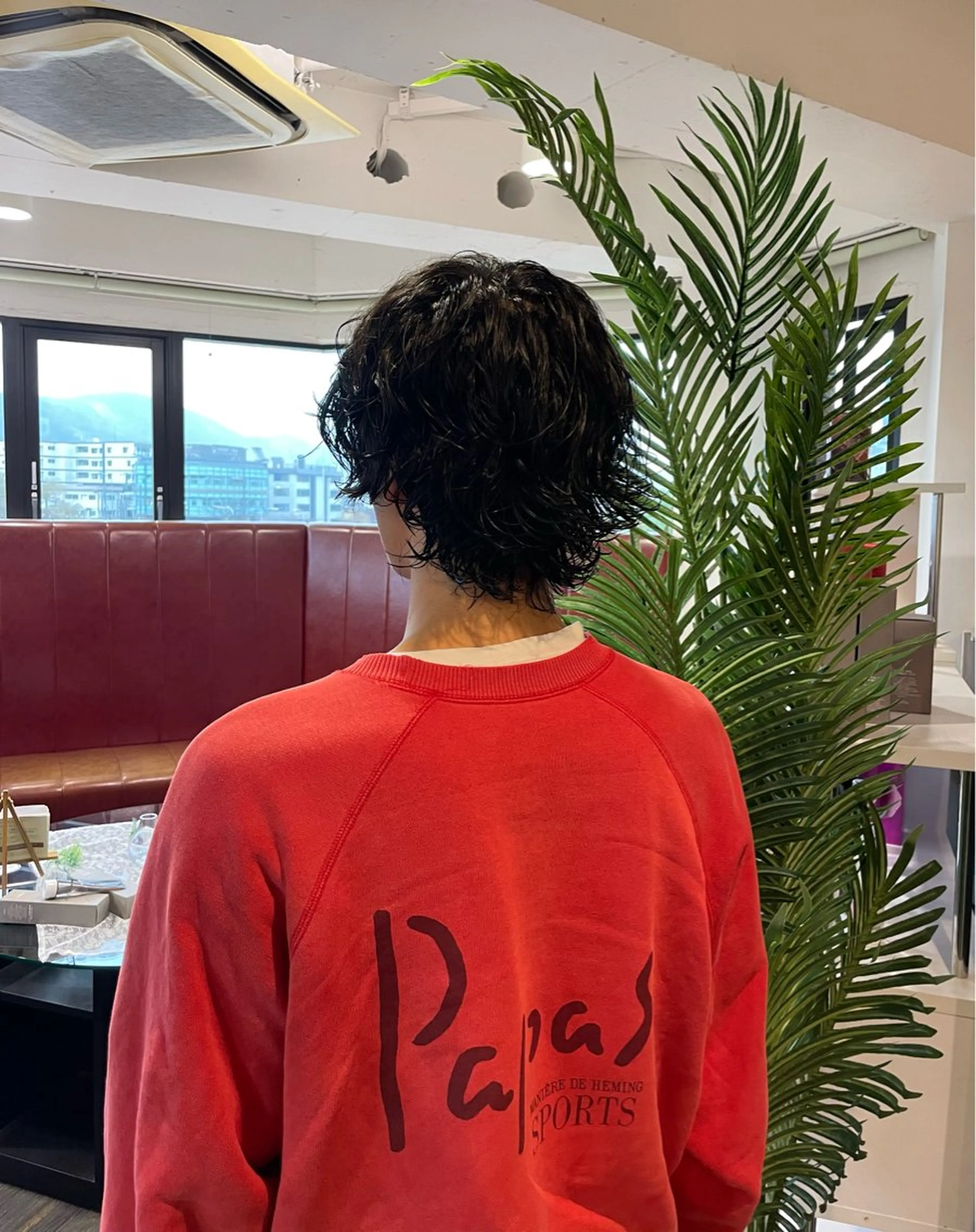 パーマ ウルフカット ニュアンスパーマ 佐藤 綾郁のヘアスタイル