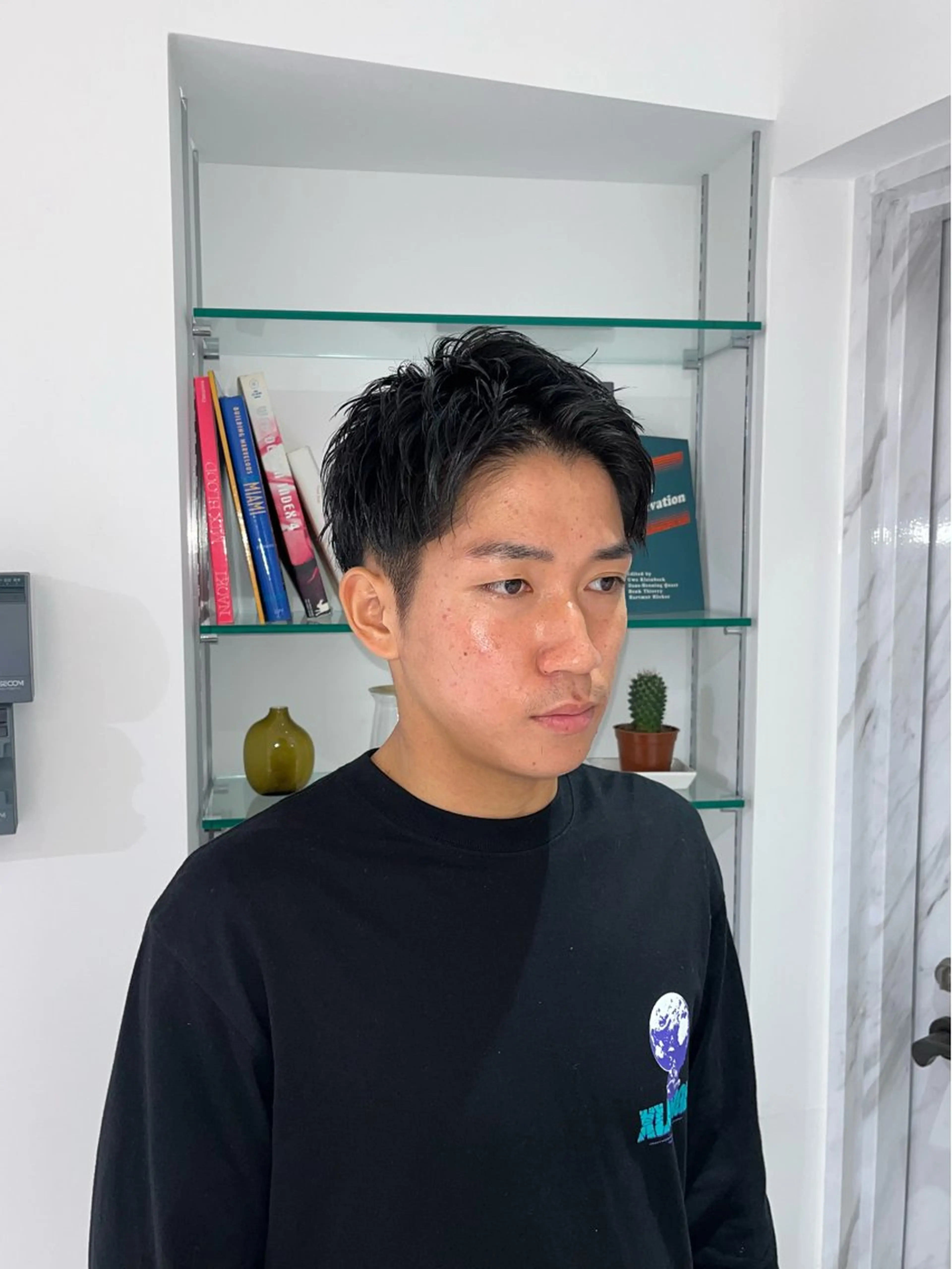 ショート メンズ 野中里紗/ ベージュカラーのヘアスタイル