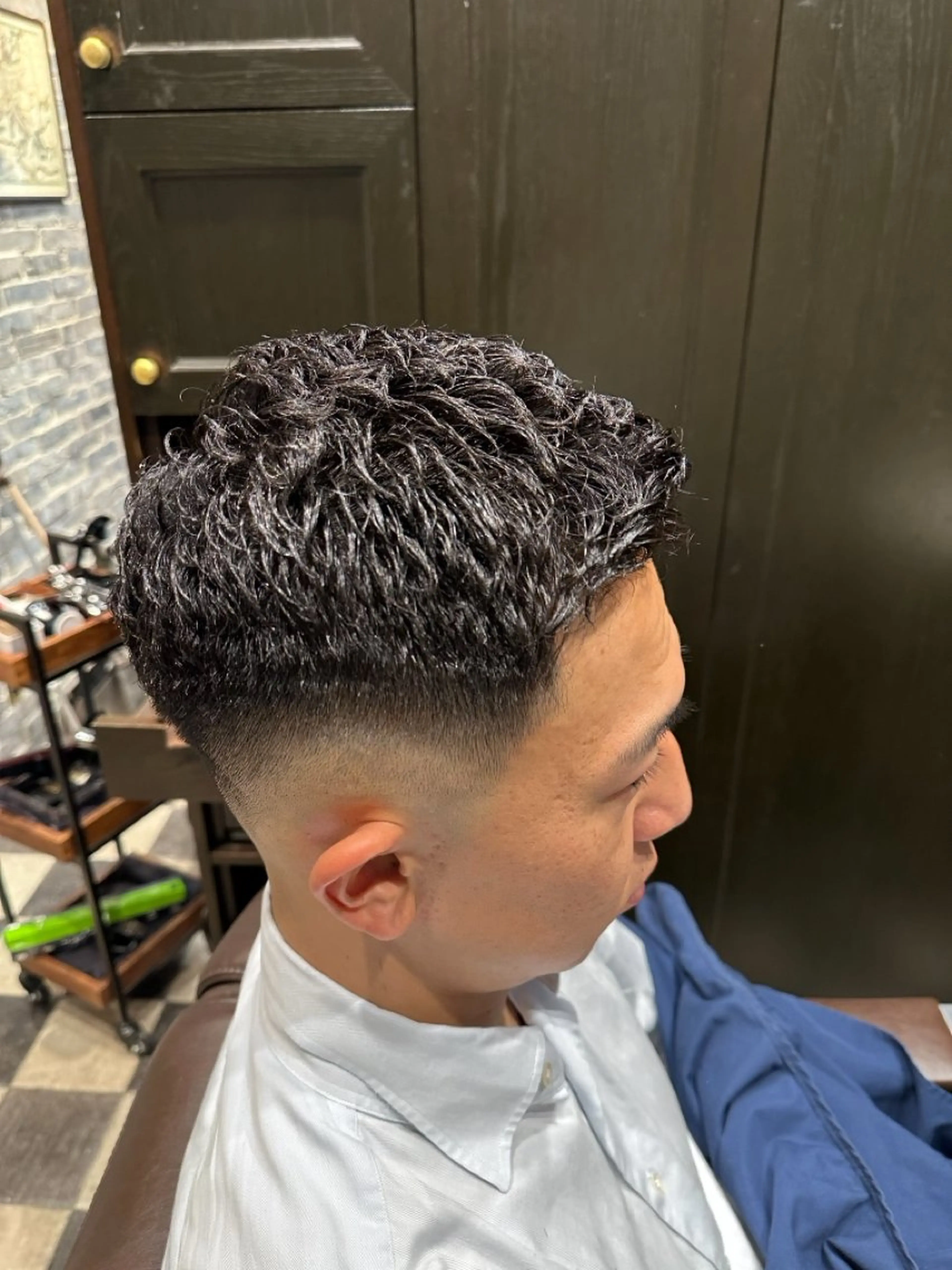 カット+アイロンパーマの写真