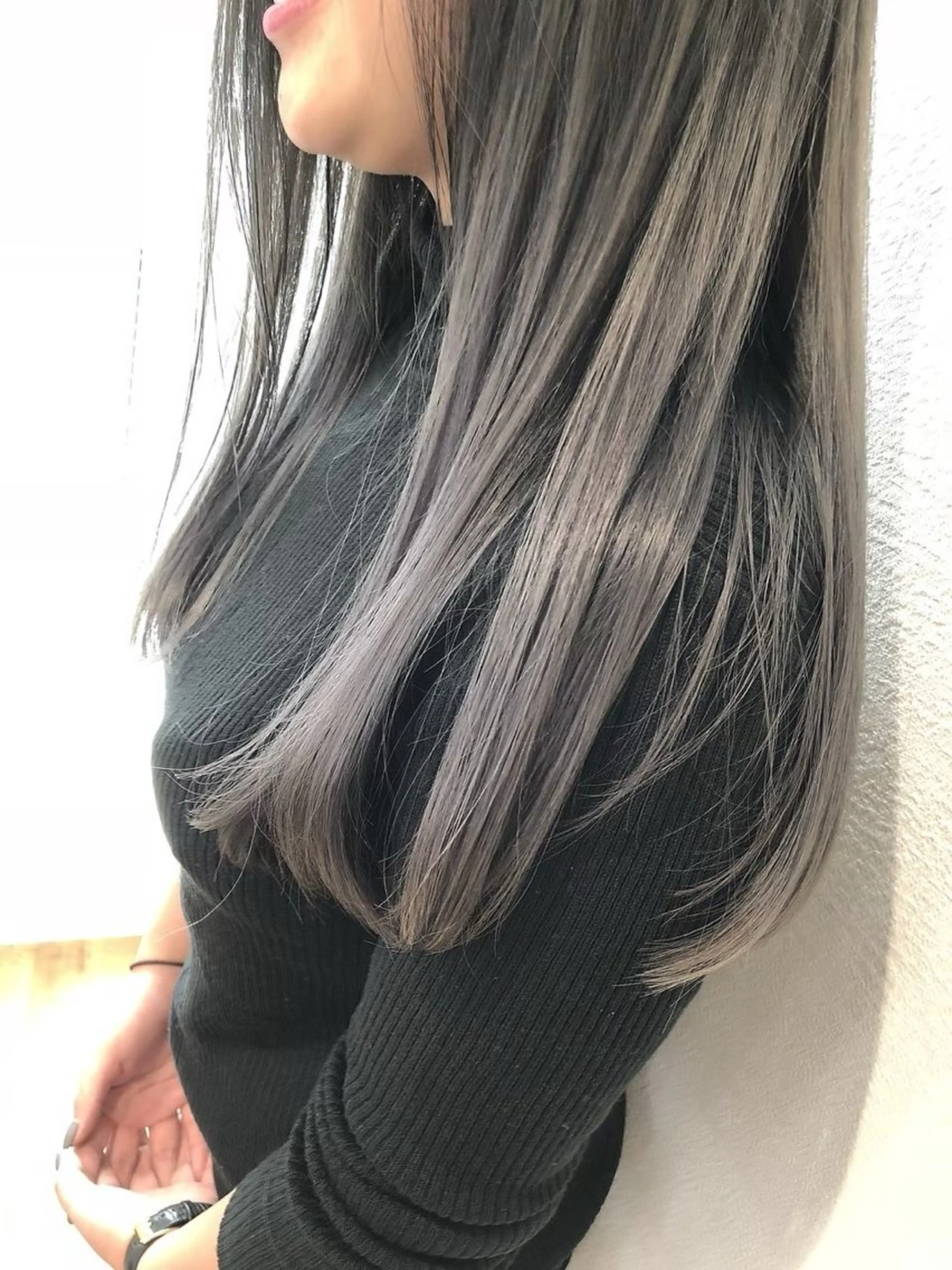 ロング カット ヘアカラー シエル倉敷店所属・上野 陸のヘアスタイル