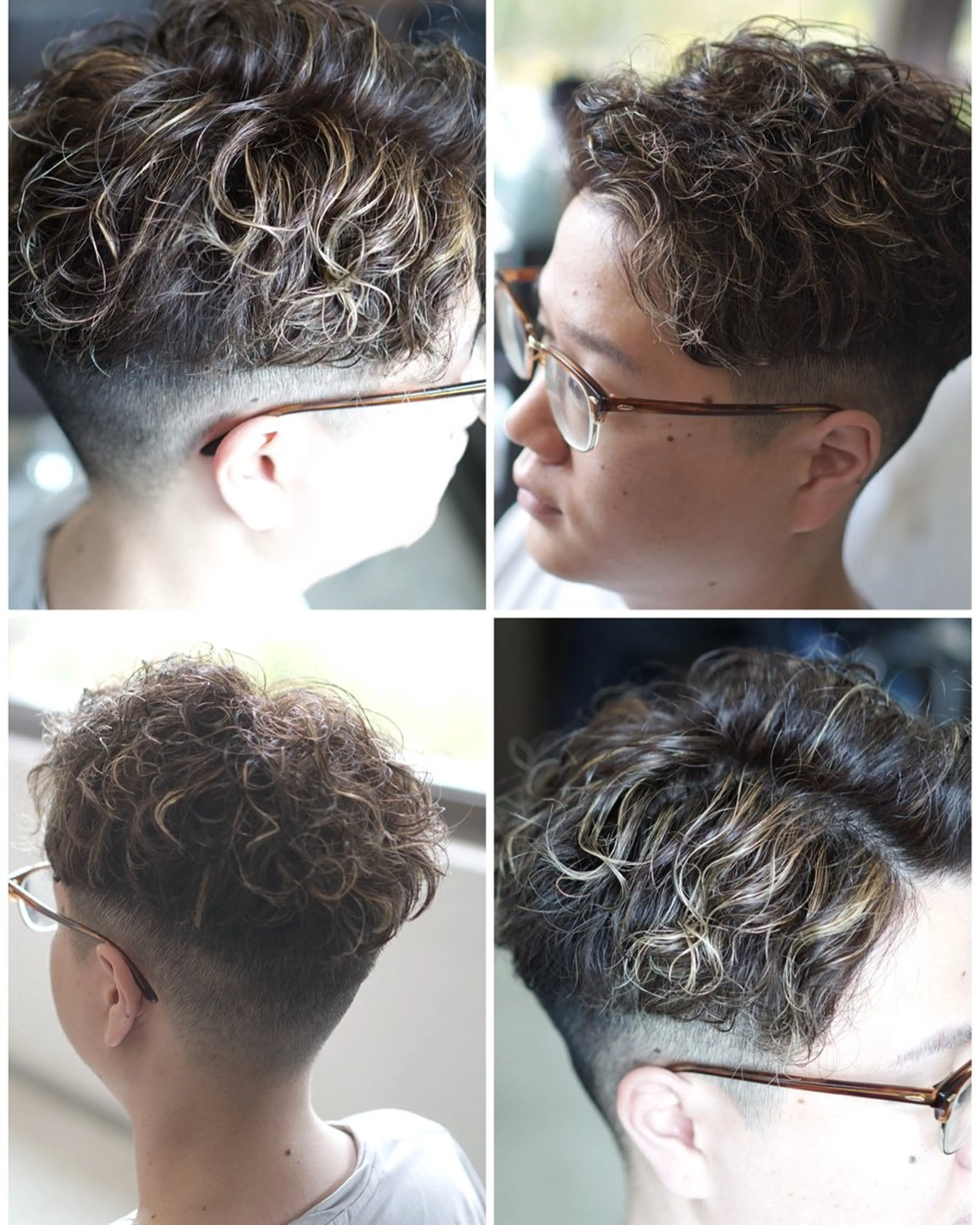 ショート カラー パーマ カット ヘアカラー パーマ トリートメント 中島 剛のヘアスタイル