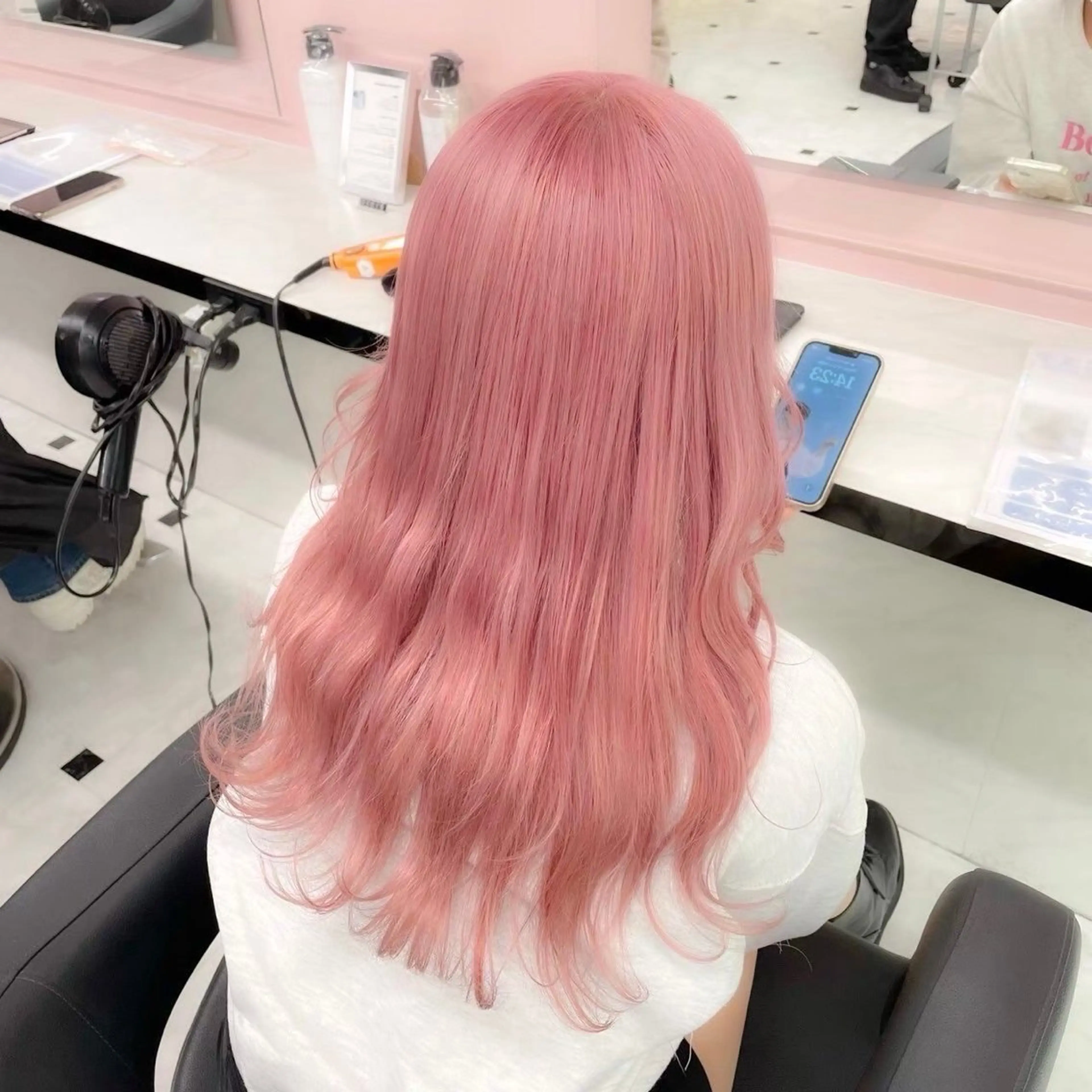カラー ヘアカラー トリートメント akari🎀🤍 ガーリーstyleのヘアスタイル