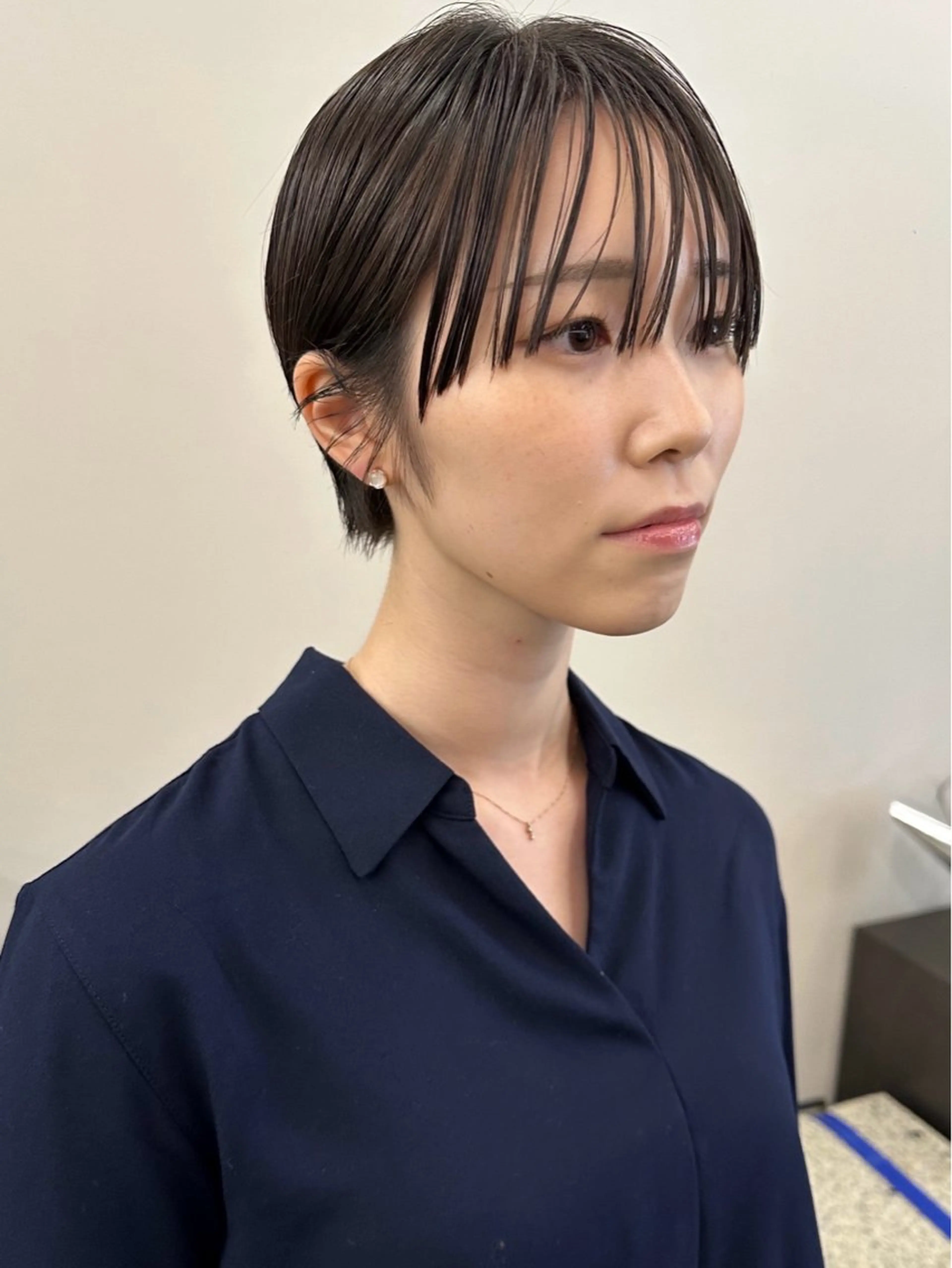 ショート カット トリートメント 渡邉 悠斗のヘアスタイル