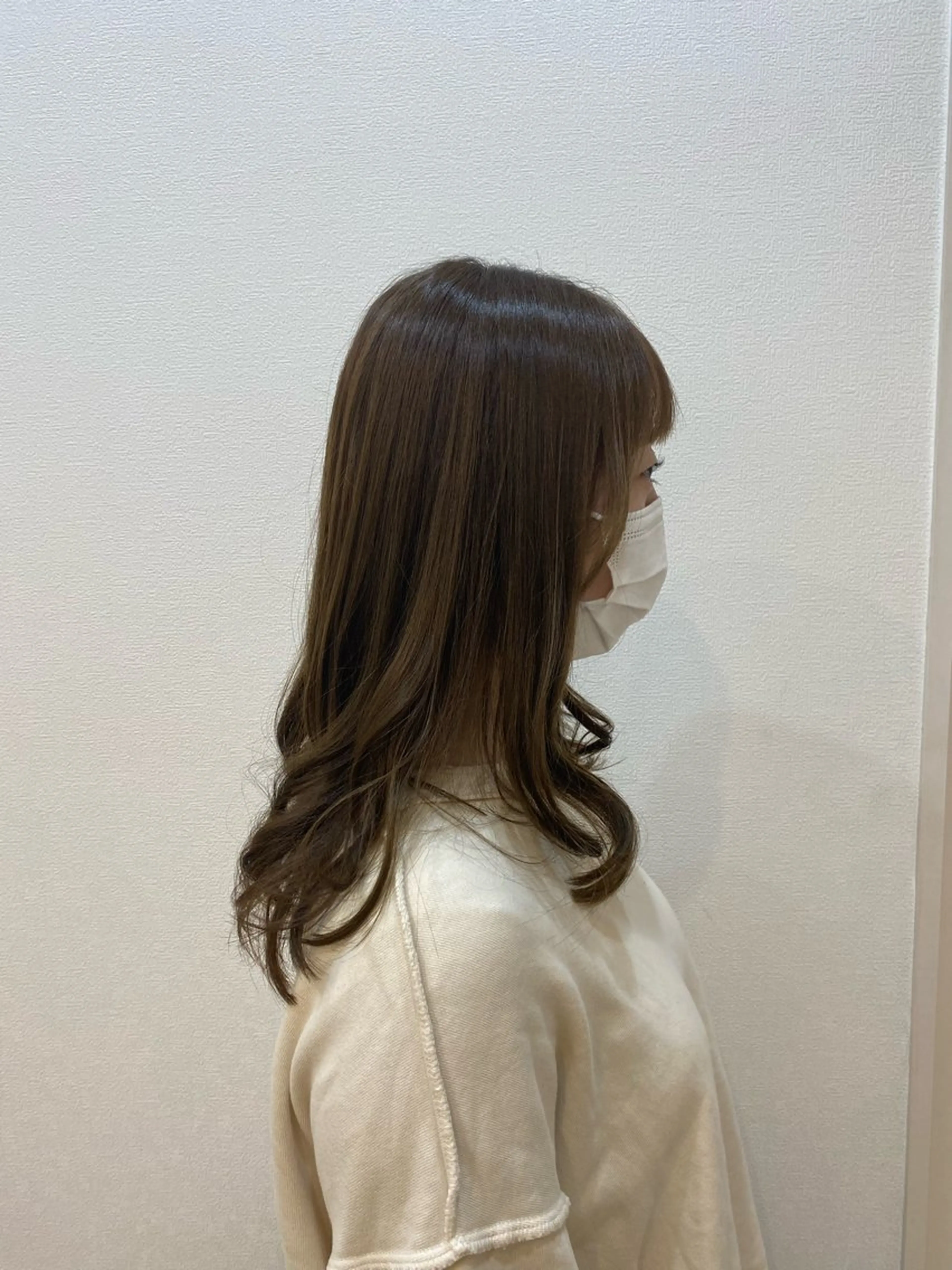 セミロング ヘアメイクage所属・木山 萌香のヘアスタイル