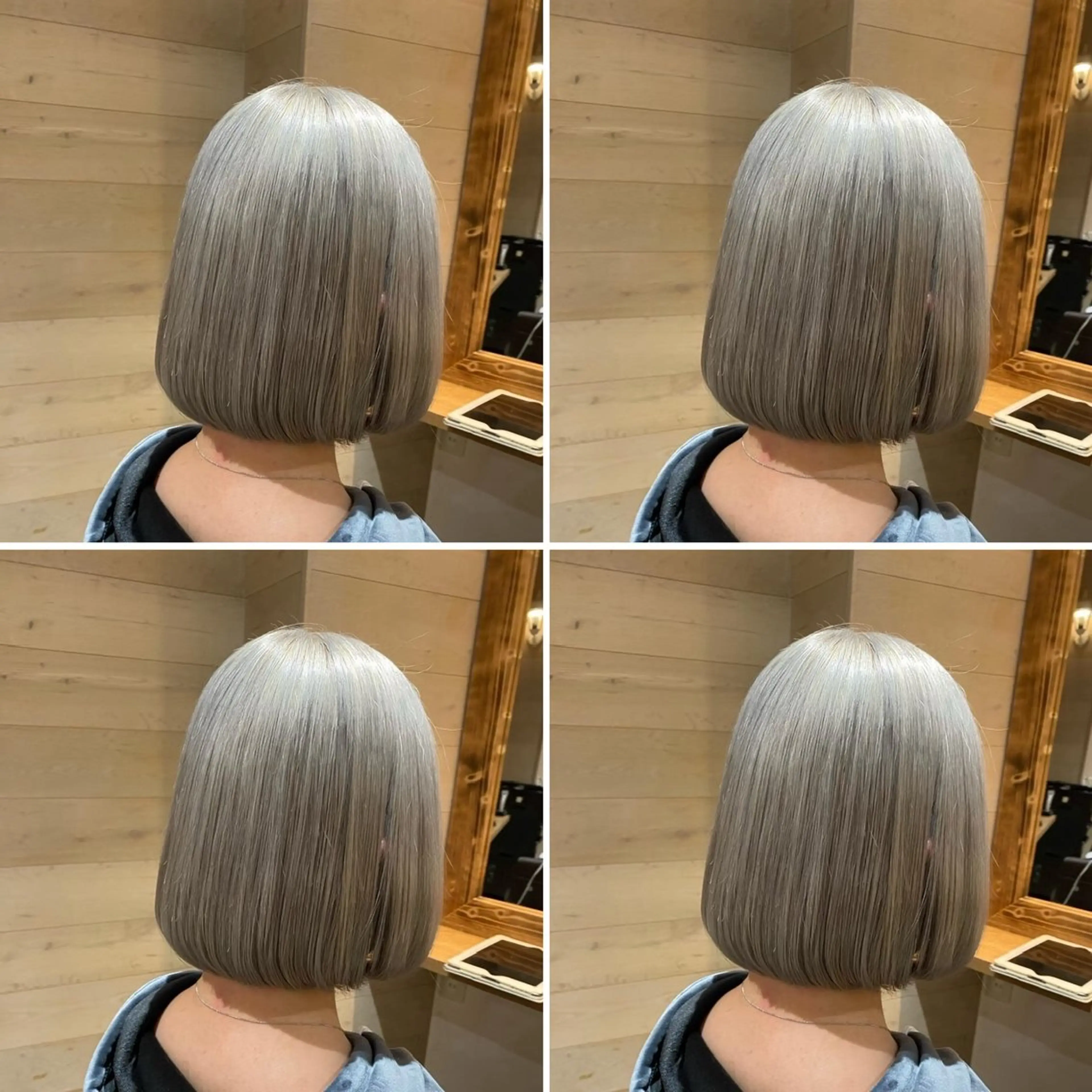 ミディアム カラー カット ヘアカラー トリートメント ヘアセット 艶髪・韓国ヘア特化 💎店長望月のヘアスタイル