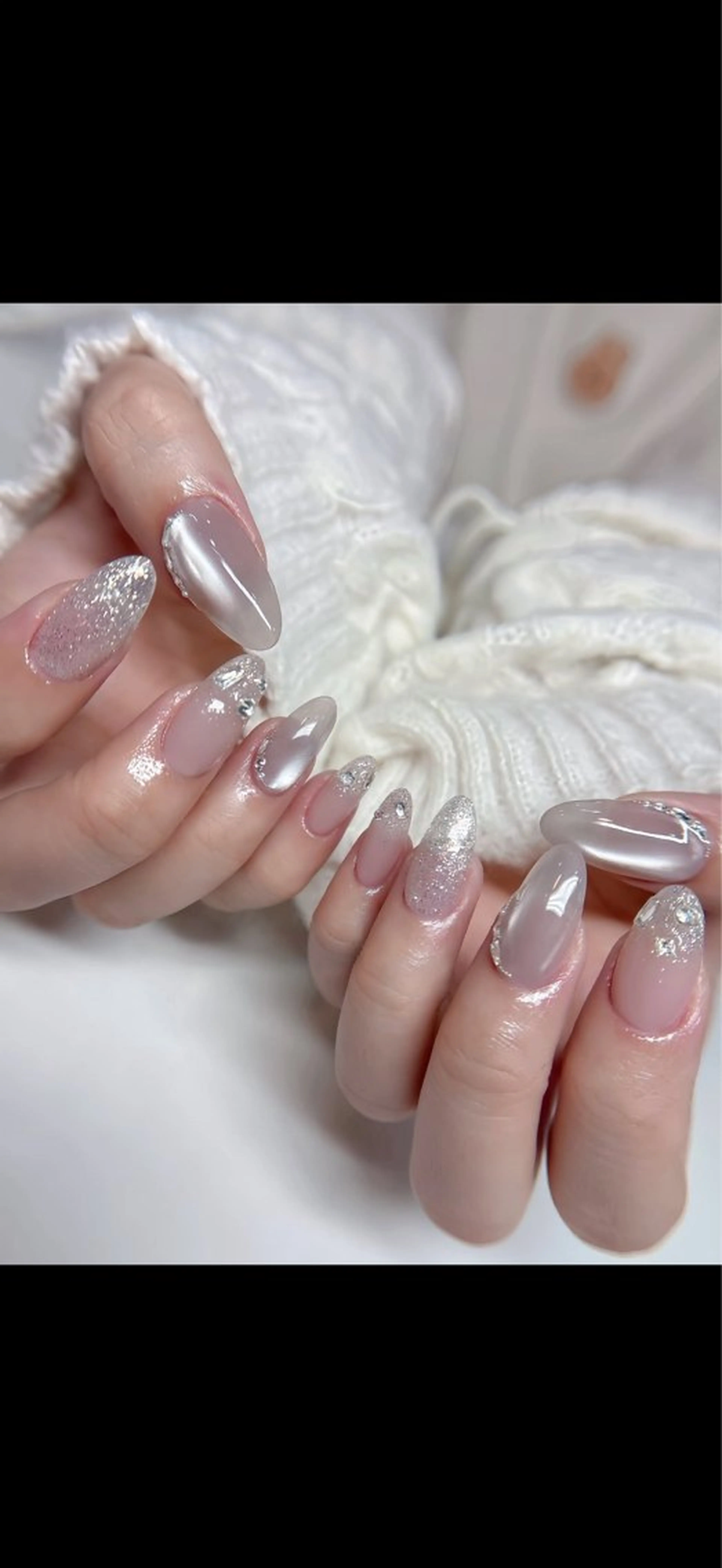 ネイル ボルドー ブラウン チークネイル ドット フットネイル ハンドネイル yurinail所属・yuri nail 高田馬場のネイルデザイン
