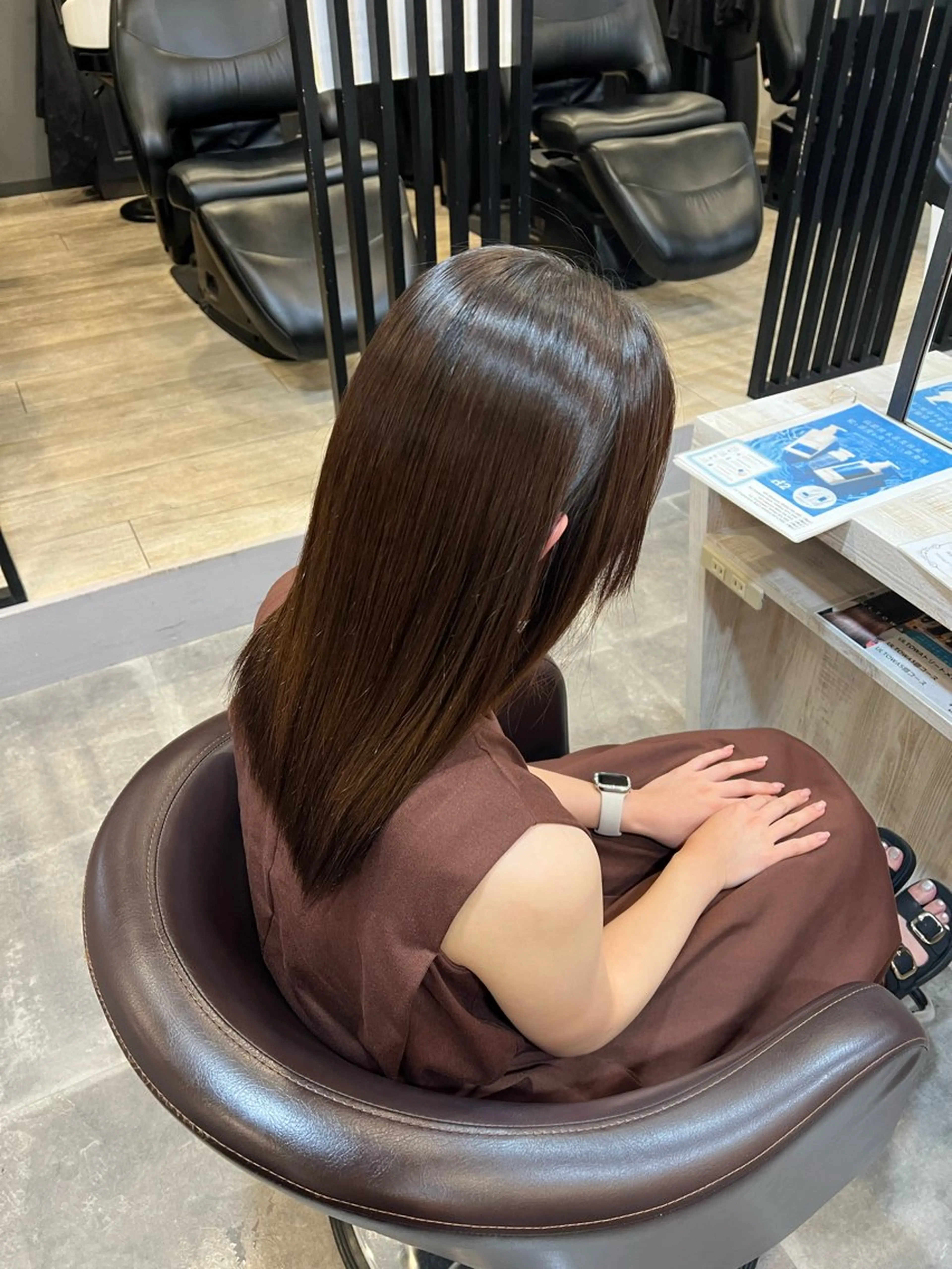 ロング トリートメント たんげ なるみ ┆Jr.スタイリストのヘアスタイル