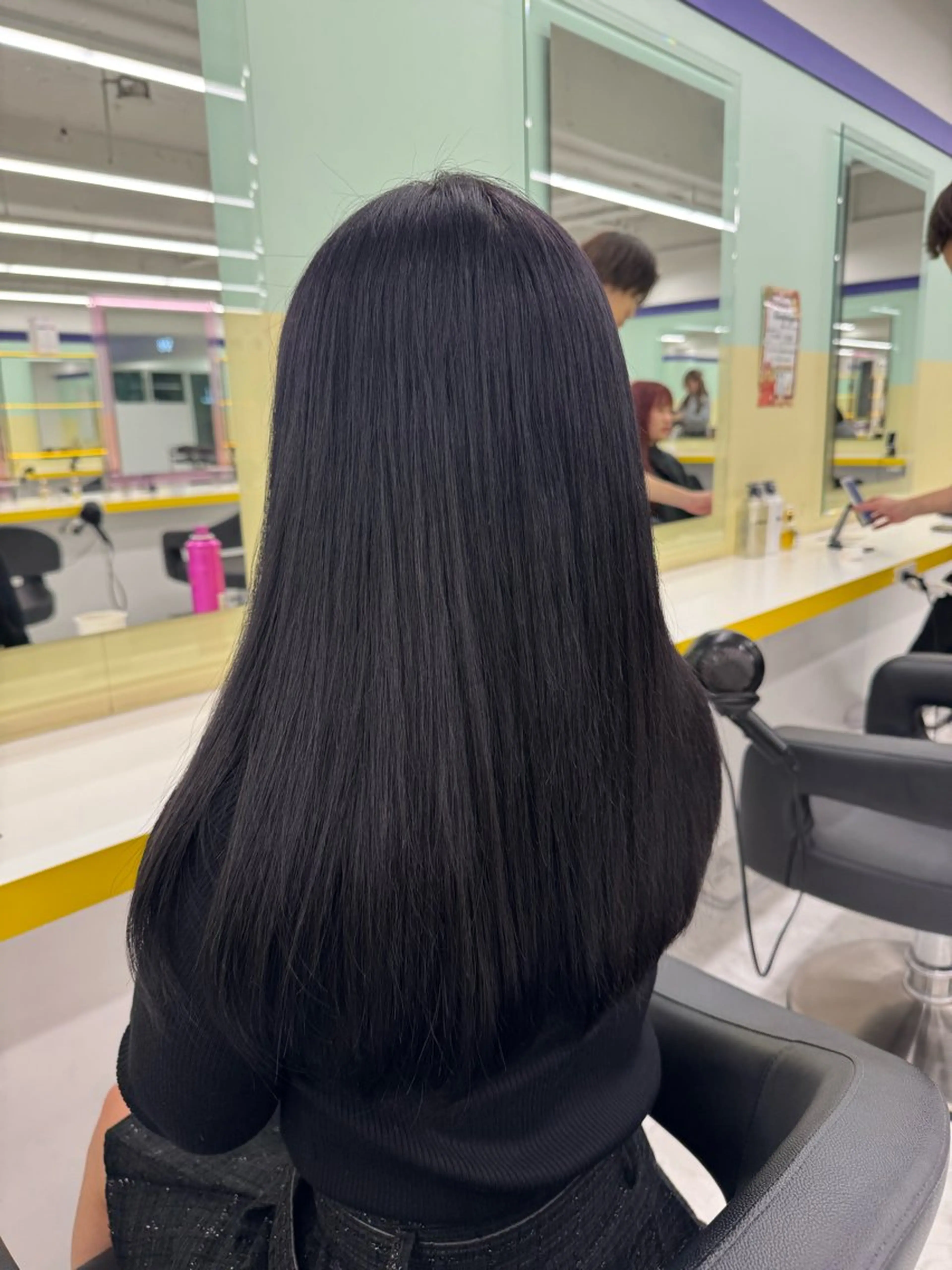 ロング カラー ヘアカラー トリートメント ヘッドスパ ヘアセット 🤍透明感トレンド 🤍上品ヘア🤍のヘアスタイル
