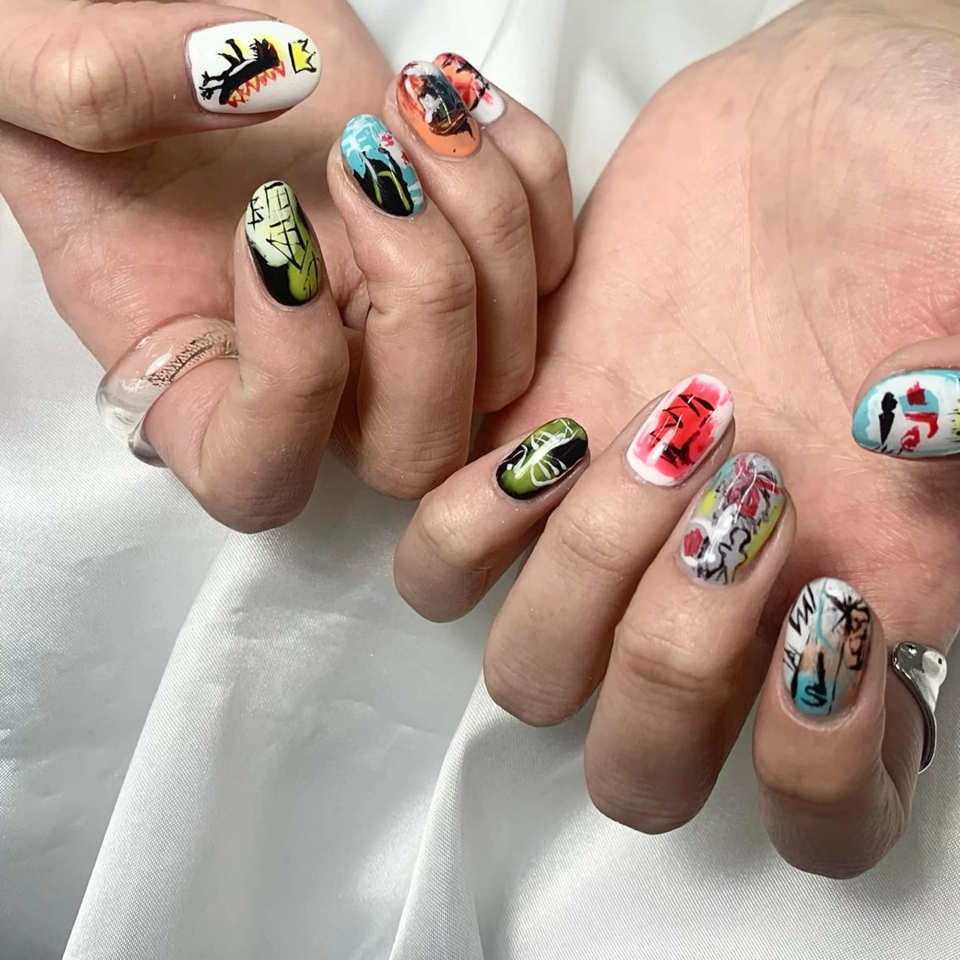 ネイル kana/モード ・グランジ໒꒱のネイルデザイン