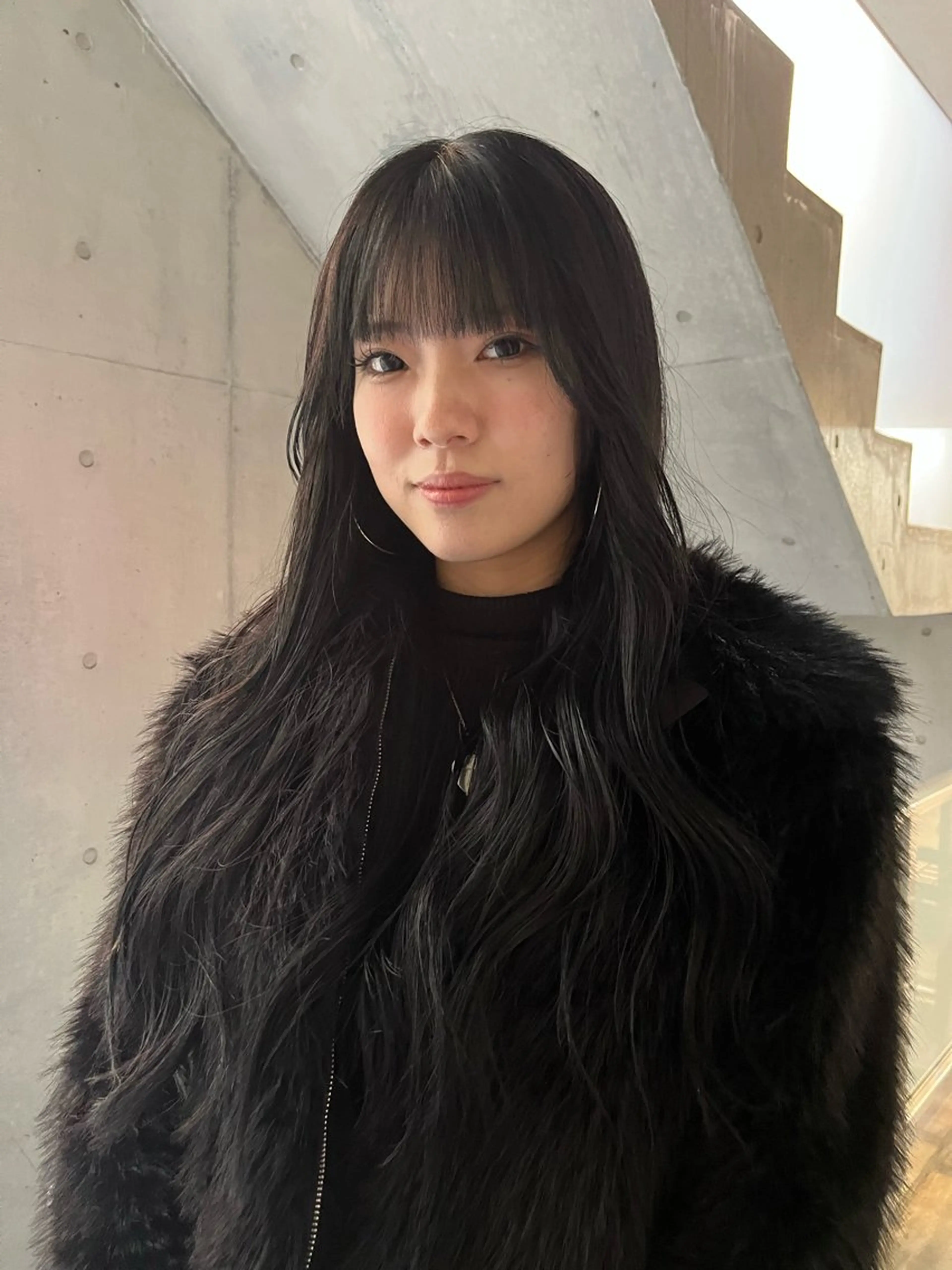 ロング ヘアカラー rico／ fit standのヘアスタイル