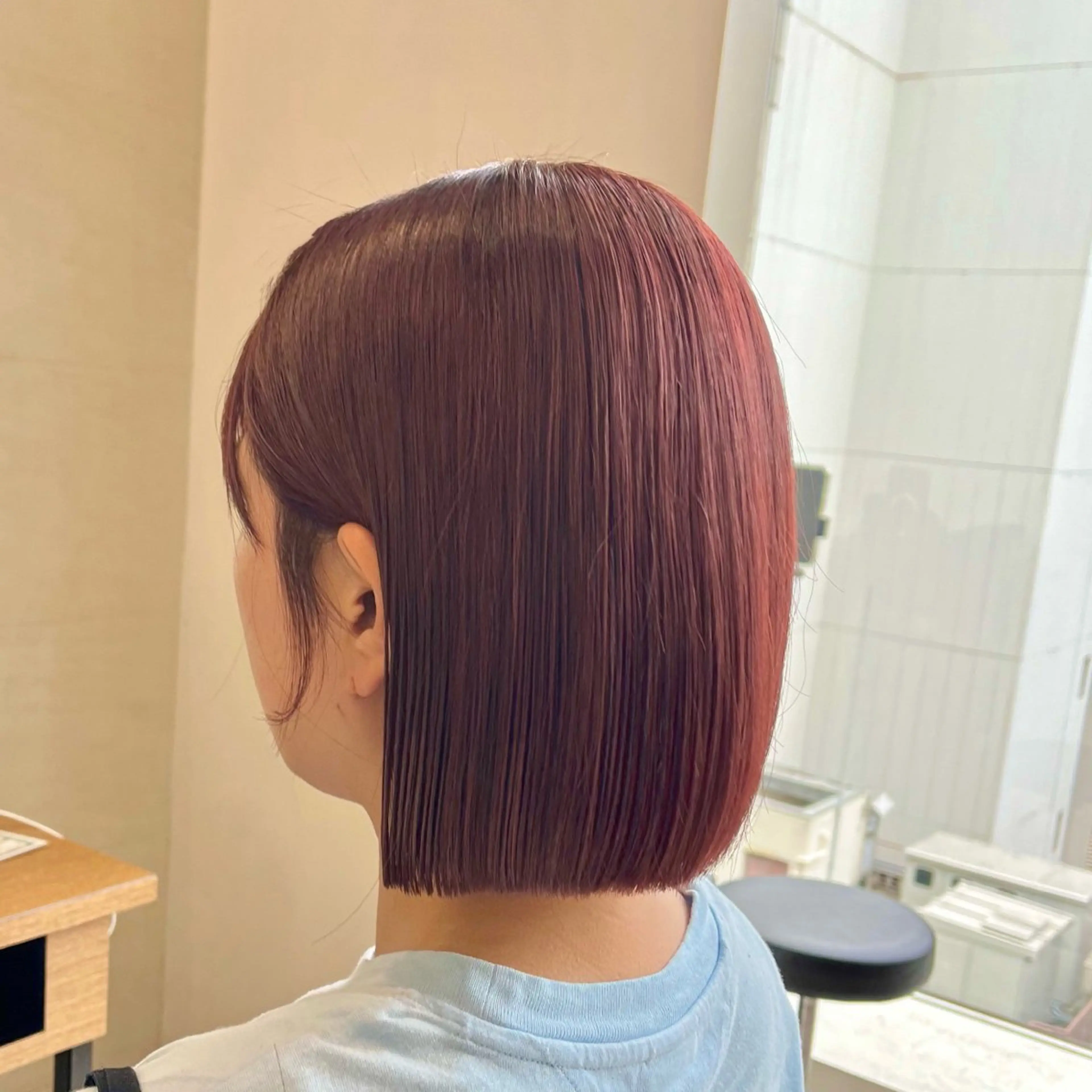 ショート カット ヘアカラー トリートメント 🌸暖色カラー/ボブ 一色愛海🌸のヘアスタイル