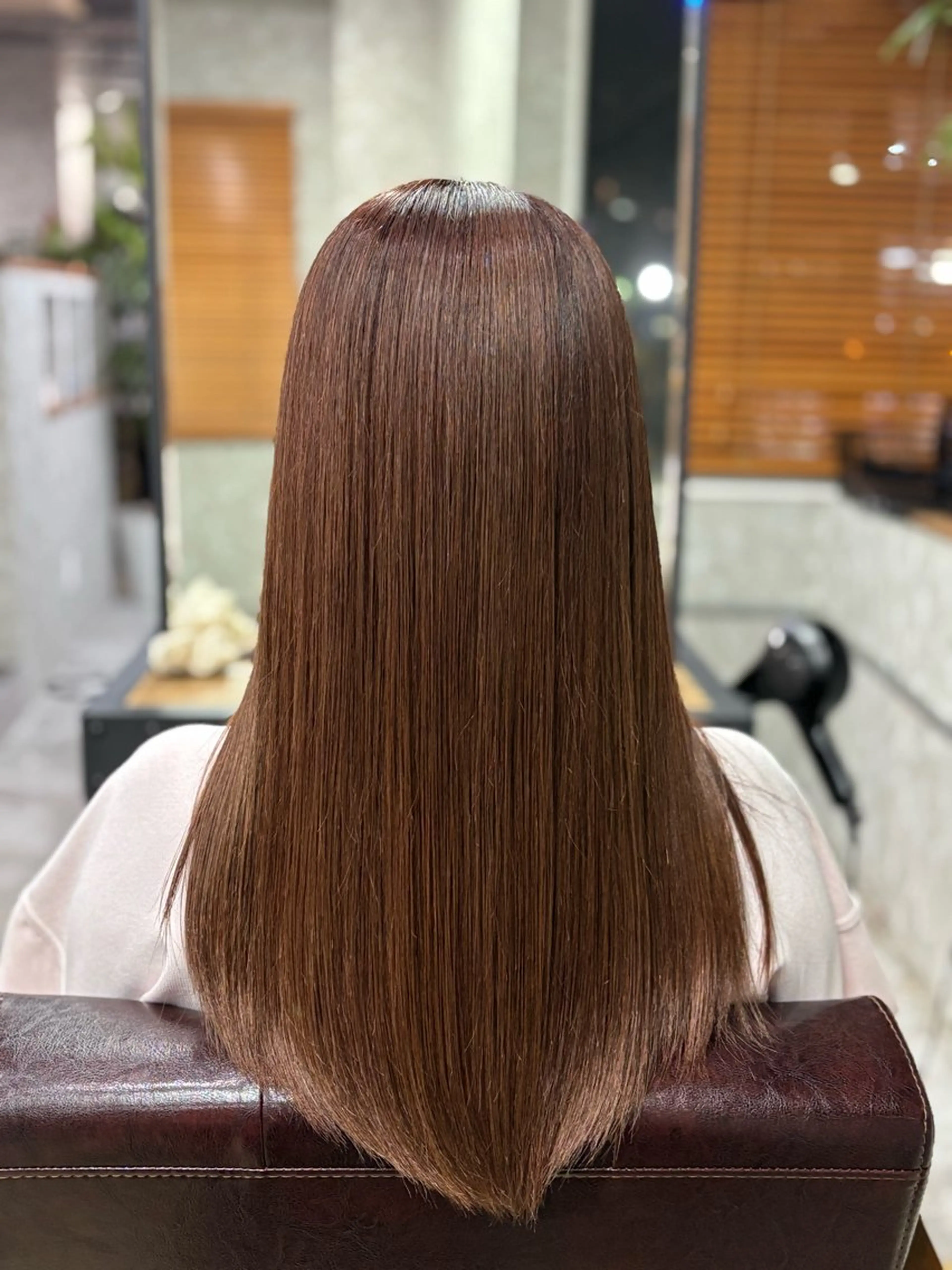 ロング ヘアカラー トリートメント GO GOOD.髪質 改善艶カラー小宮拓海のヘアスタイル