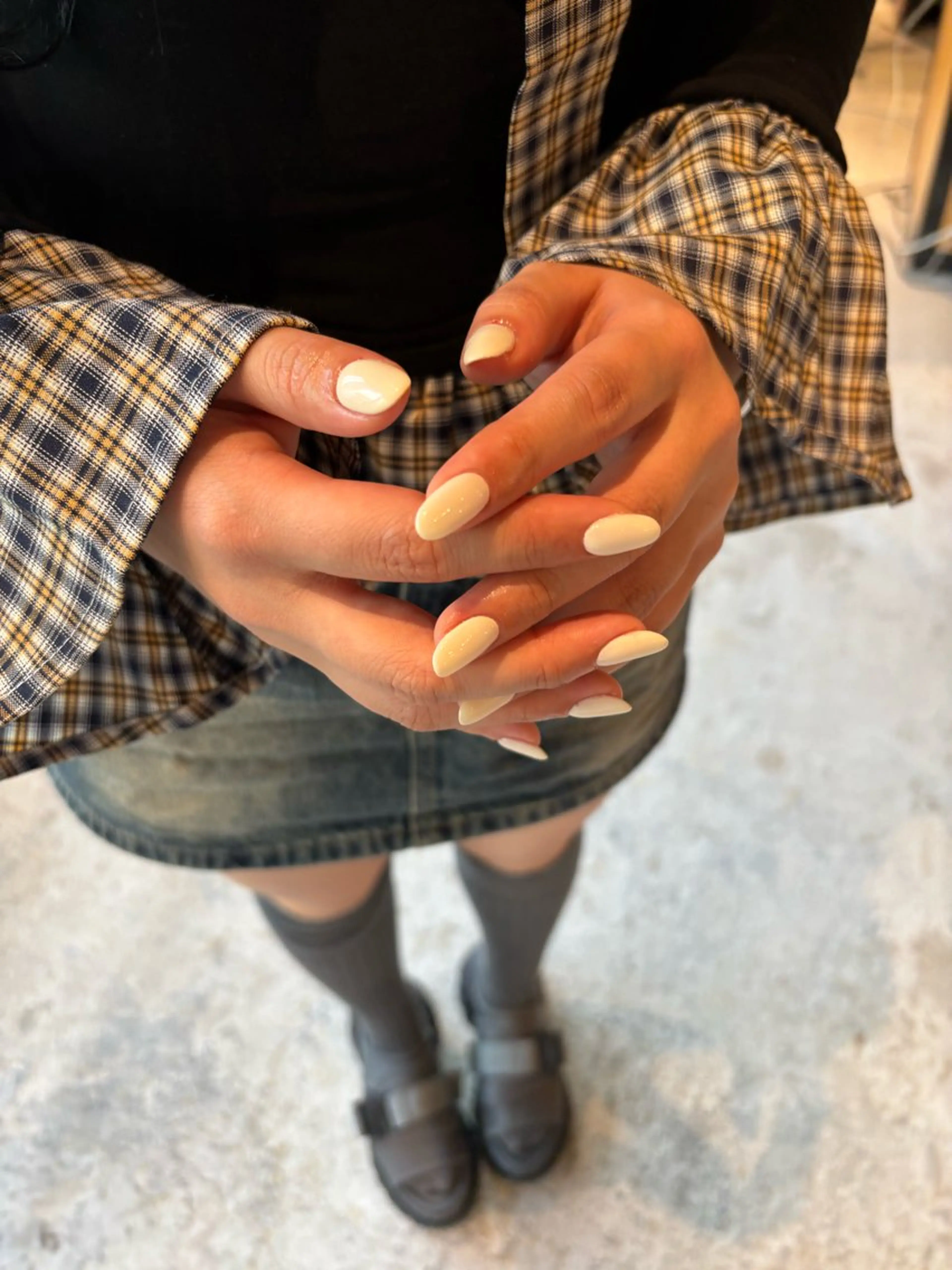 ネイル ワンカラーネイル Nail Salon List.所属・List. 藤村のネイルデザイン