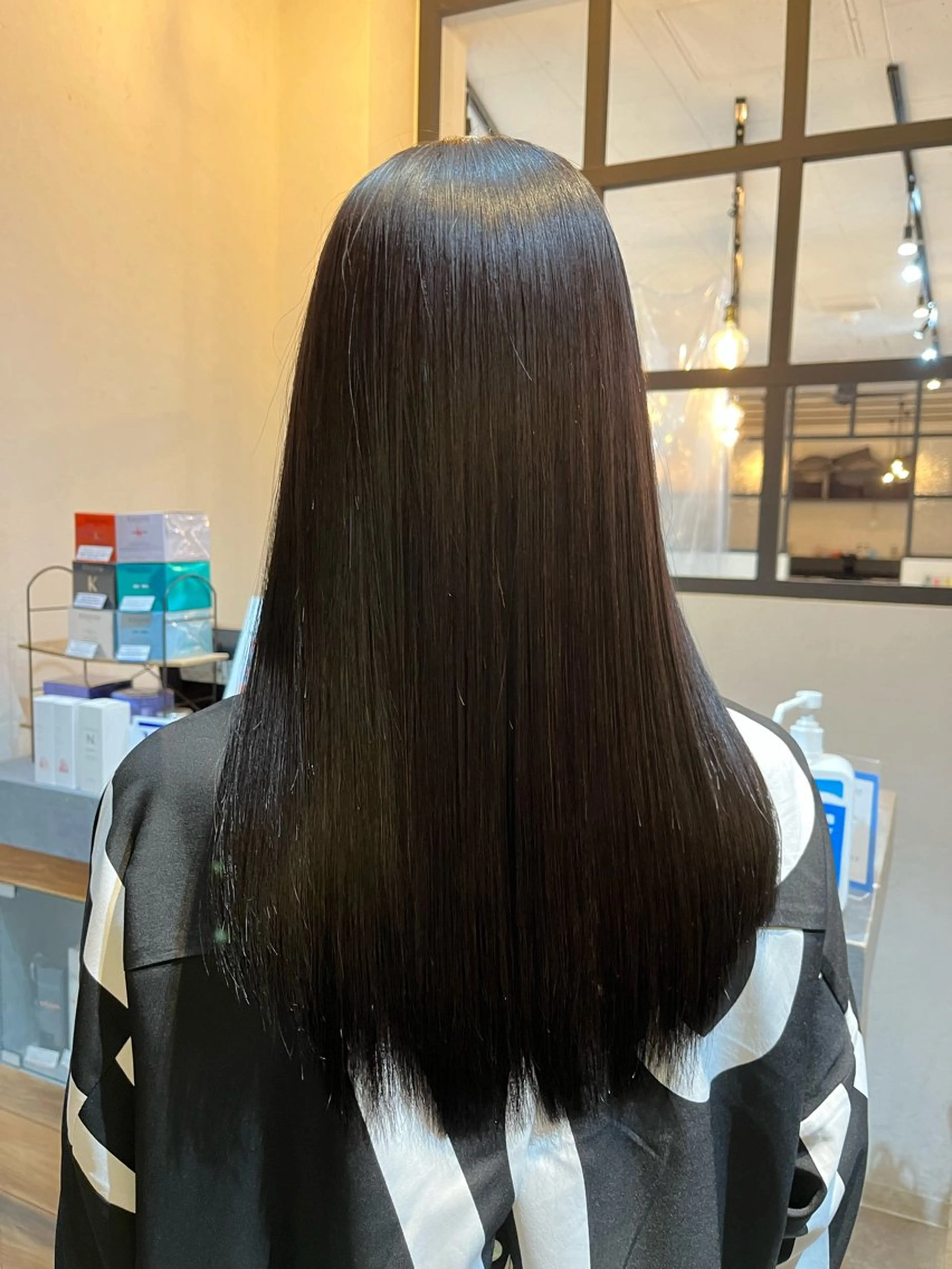 ロング 髪質改善 🖤N゜JILLVA 🤍店長/川田 栞のヘアスタイル