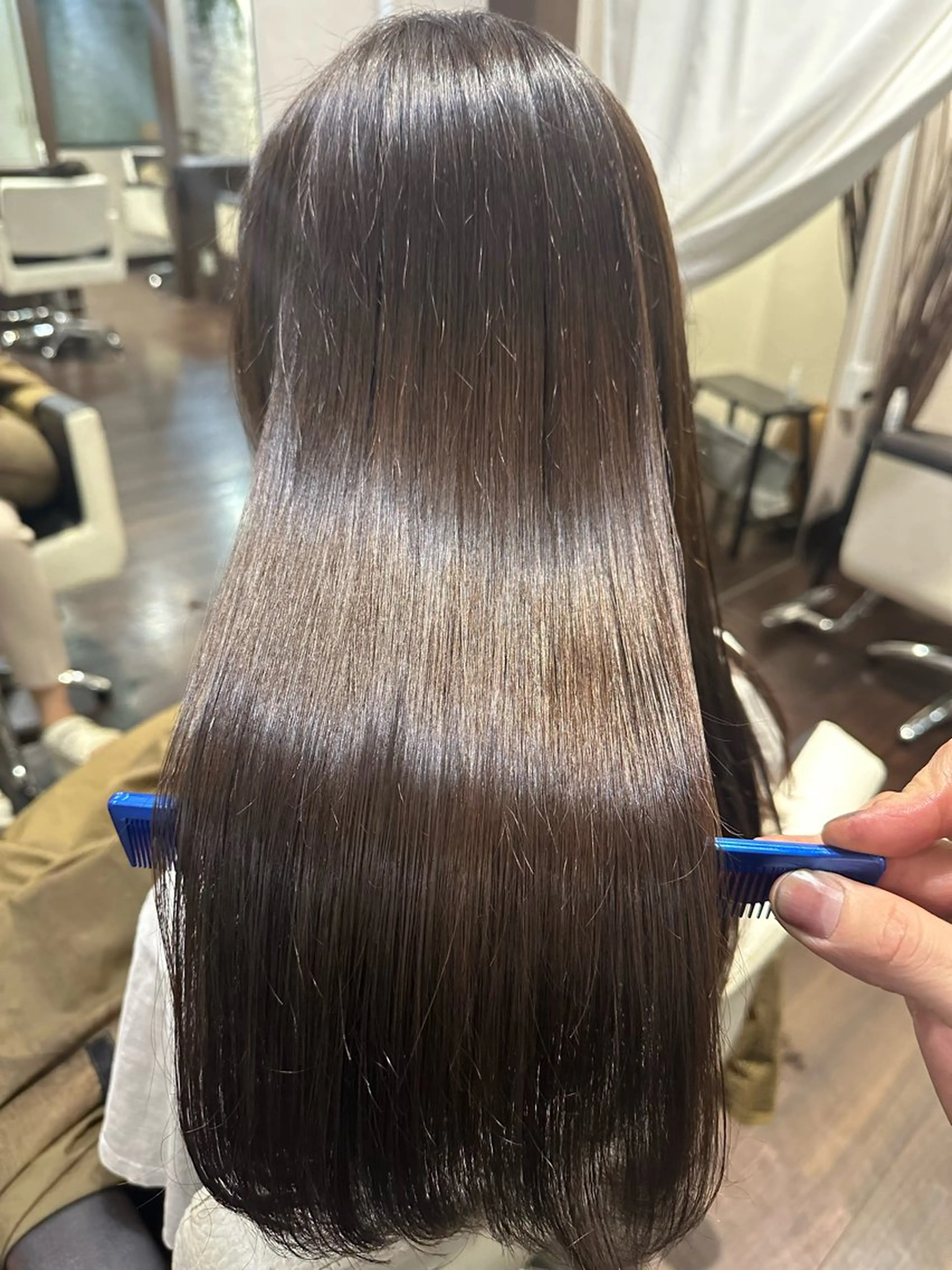 ロング カラー カット ヘアカラー トリートメント ヘッドスパ youres hair 東口店所属・🌸ULTOWA🌸 髪質改善/縮毛/店長のヘアスタイル