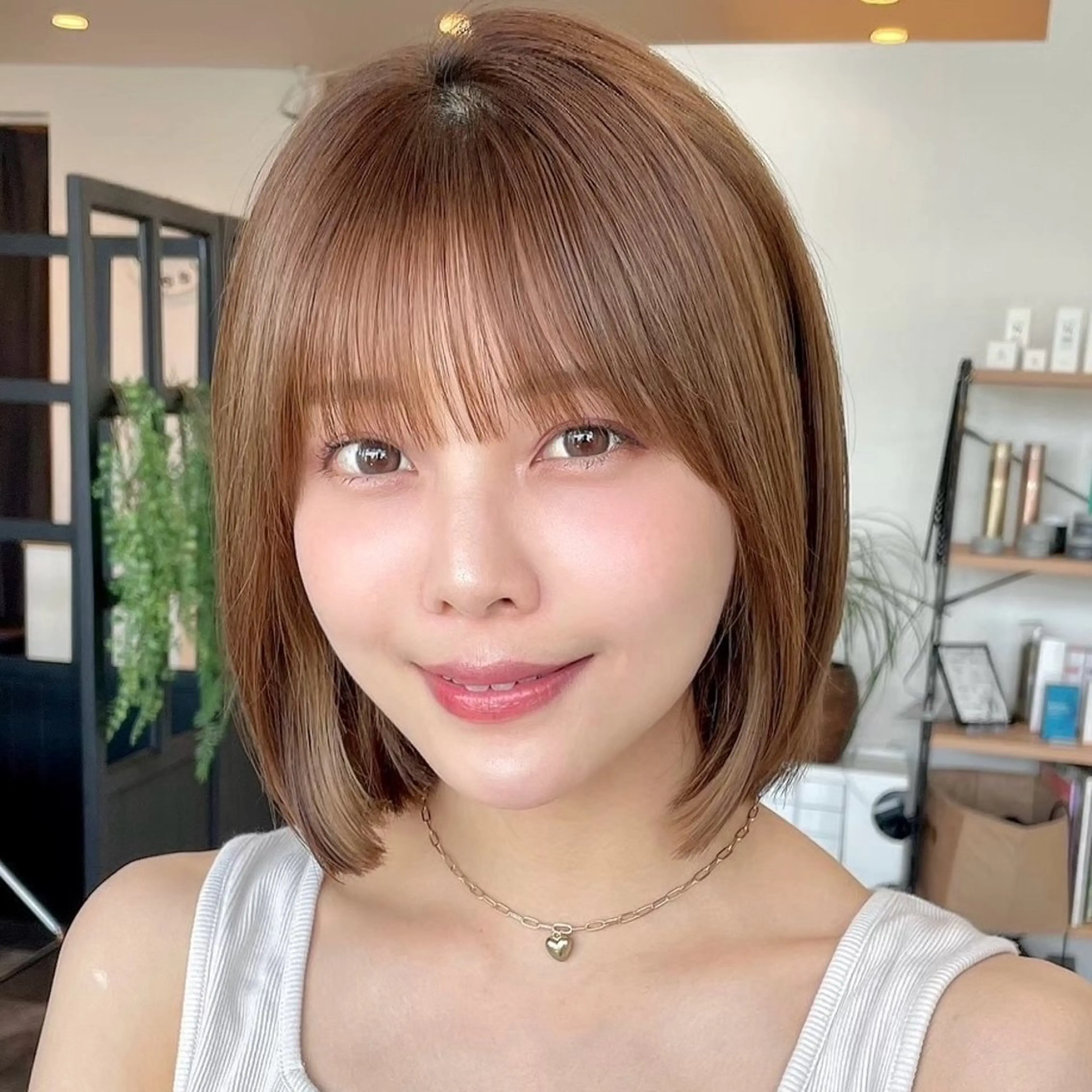 ショート ハイライト 髪質改善 レイヤーカット ショートヘア カット ヘアカラー トリートメント また会いたくなる 美容師【KENTA】のヘアスタイル