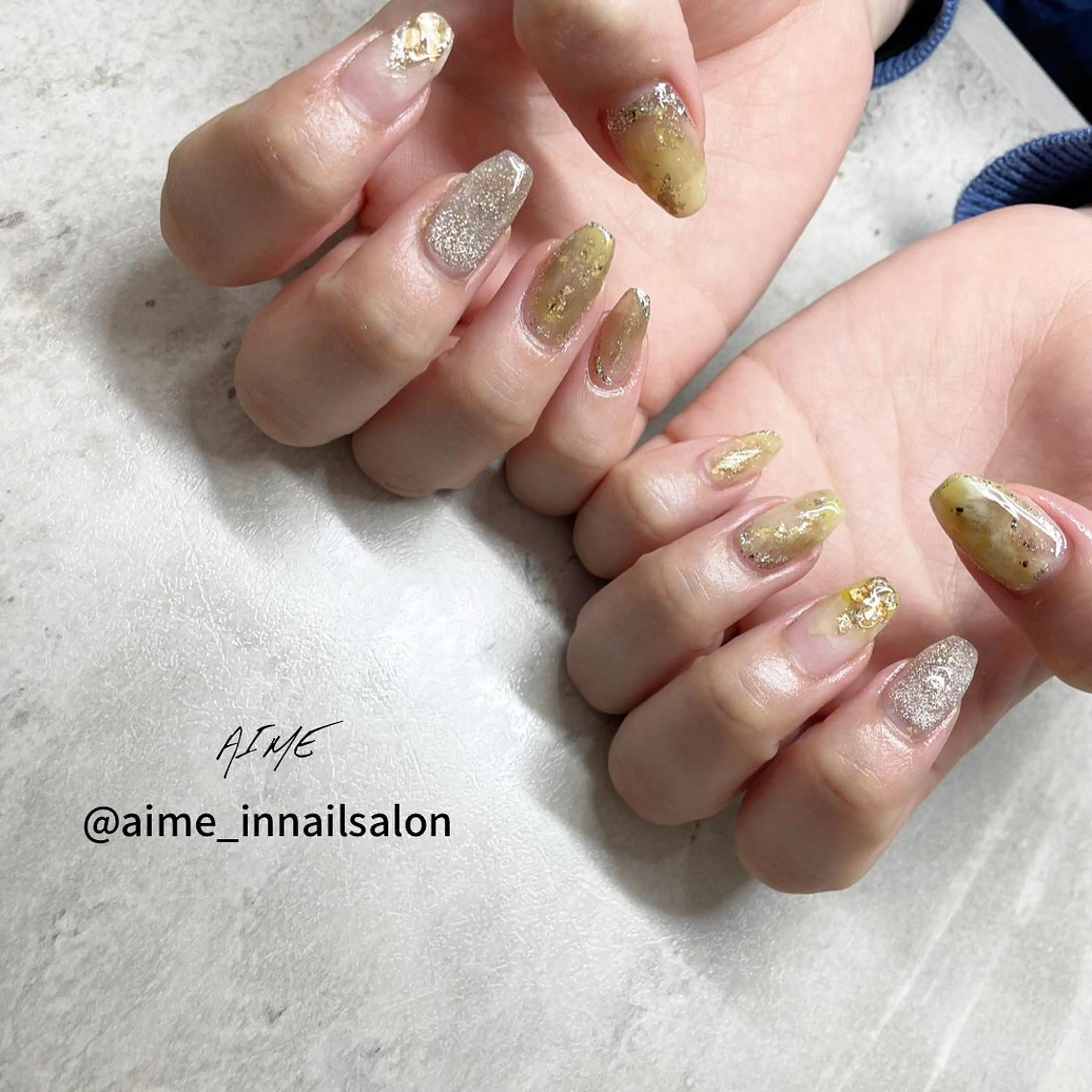 ネイル ハンドネイル AIME （momo）のネイルデザイン