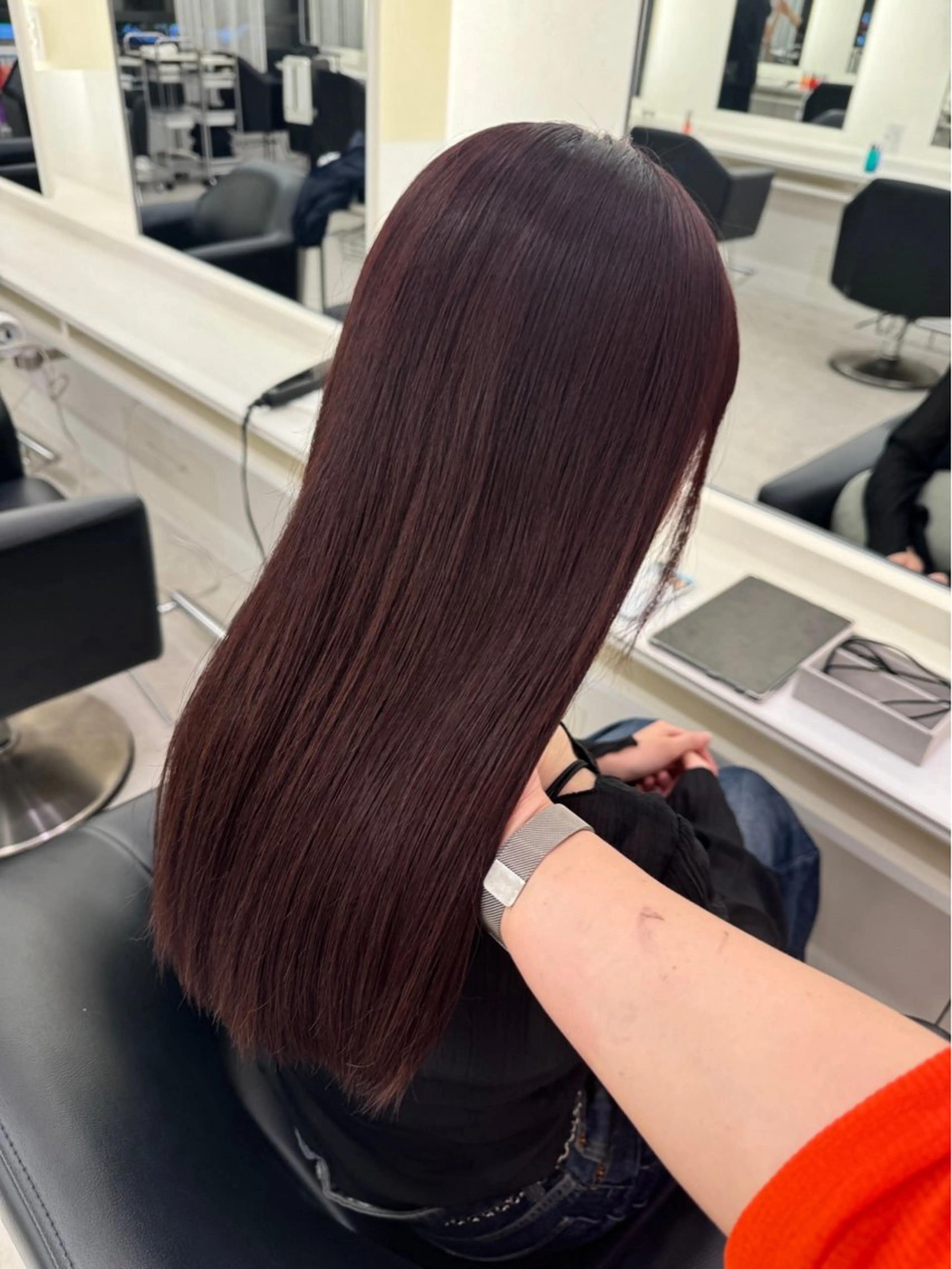 ロング カラー ヘアカラー ParveMix ♡白神みやびのヘアスタイル