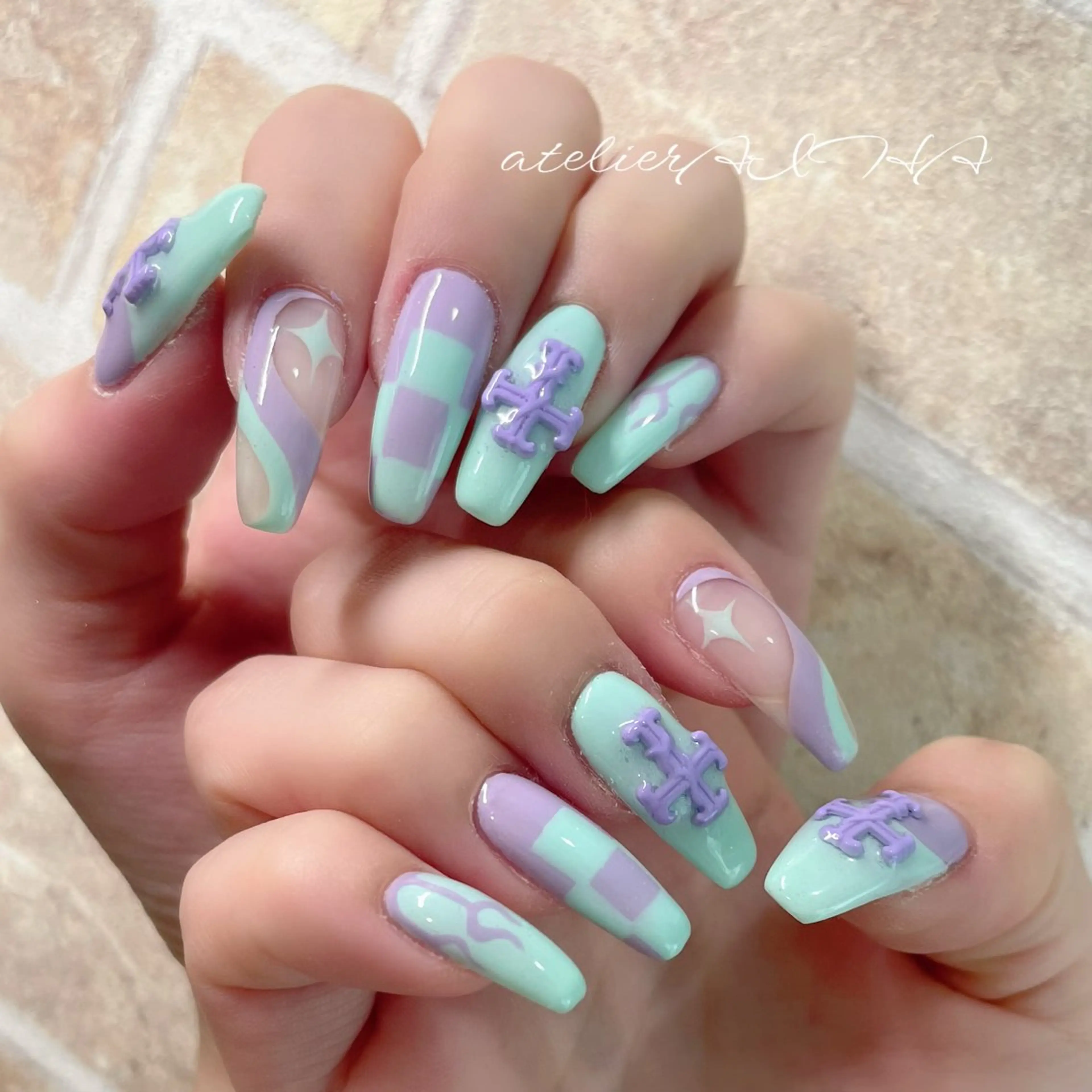 ネイル ハンドネイル アトリエAIHA所属・アトリエAIHA★ フィルイン推奨サロンのネイルデザイン