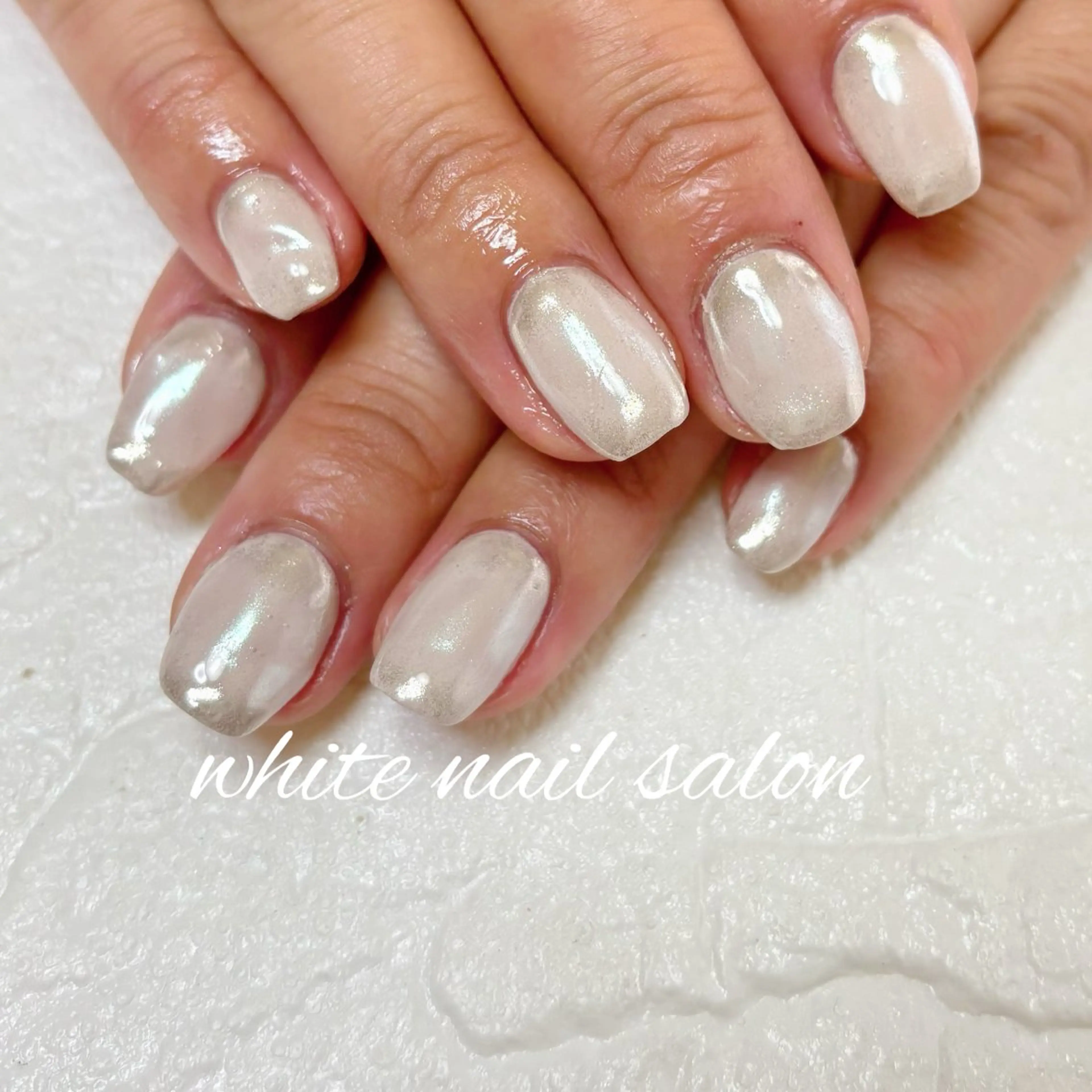 ネイル フットネイル 持ち込み ハンドネイル white nail salonのネイルデザイン