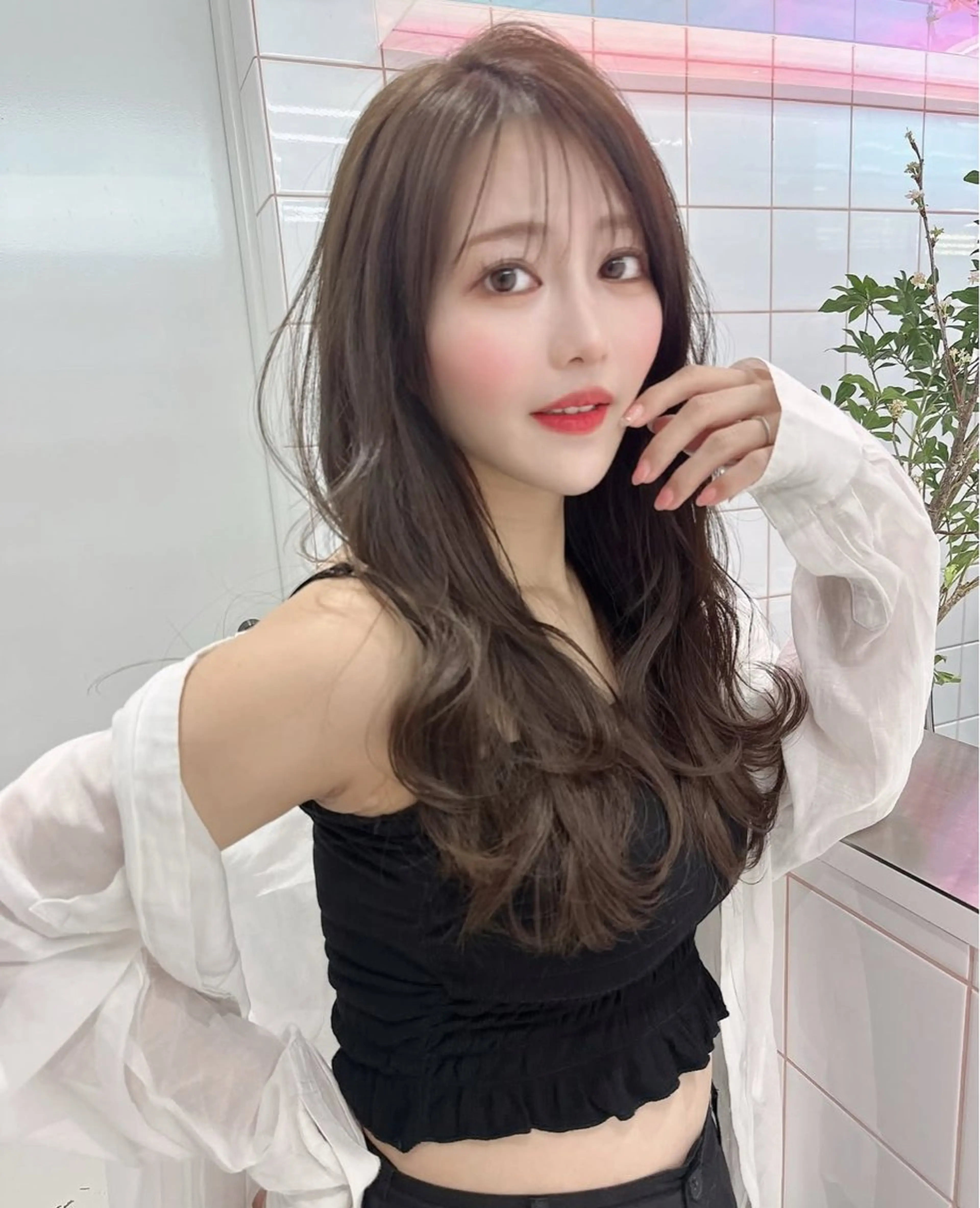 ロング カット ヘアカラー トリートメント Lond  robin所属・美髪改善特化型美容師 艶カラー/小顔カットのヘアスタイル