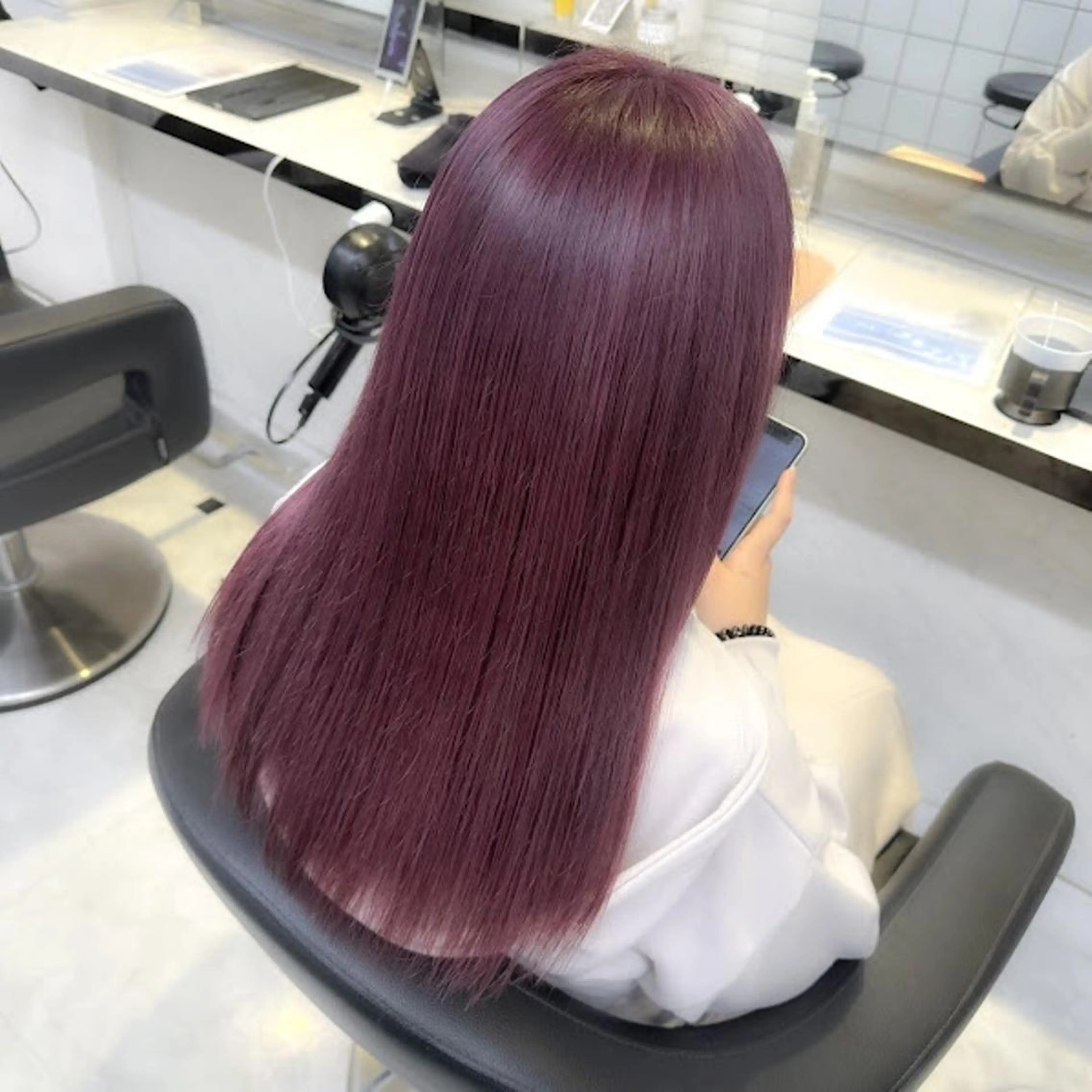 カラー 【公式】横浜 THREE🤎🕯️のヘアスタイル