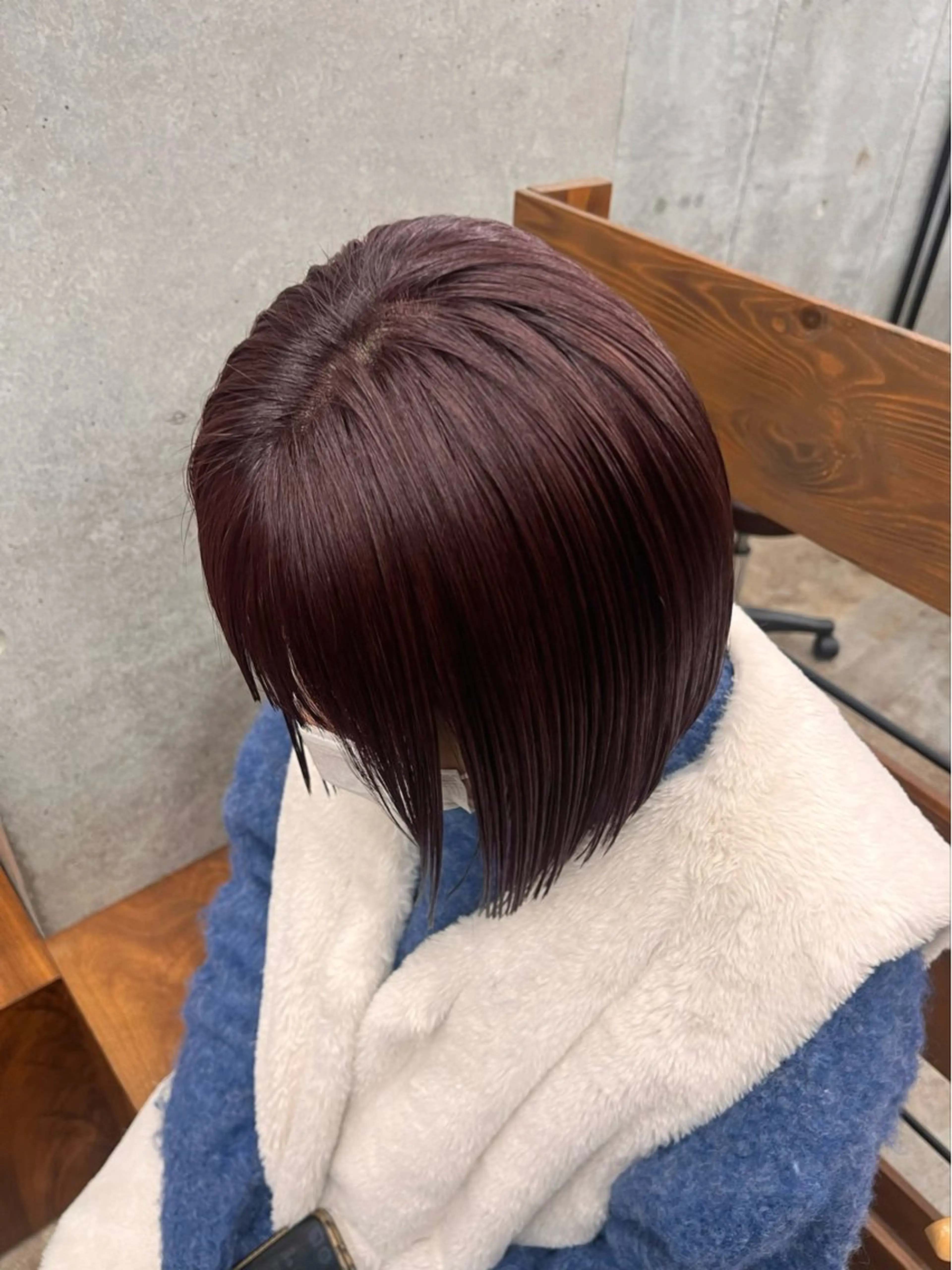 ショート カラー yuuka/ボブ/ダ ブルカラー/髪質改善のヘアスタイル