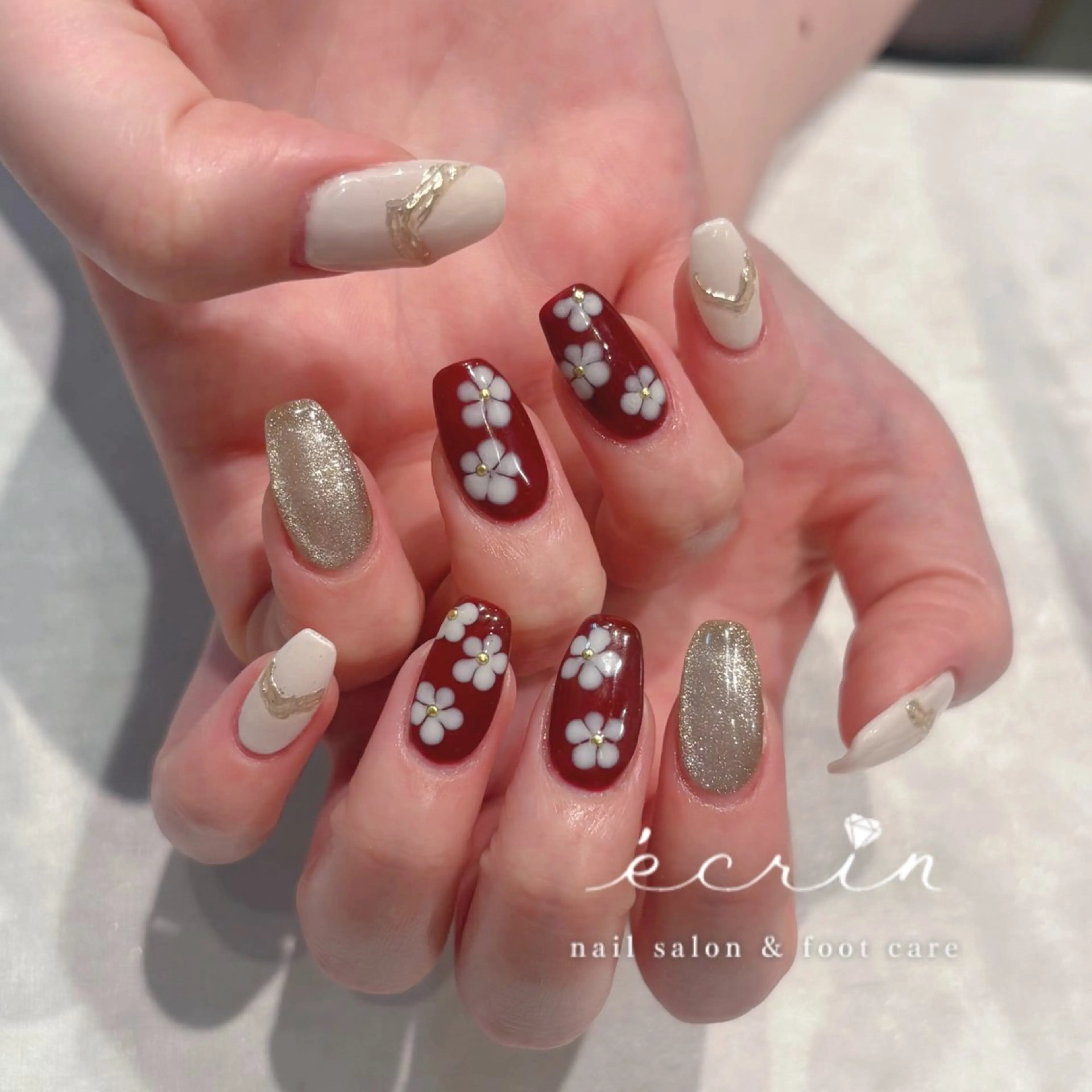 ネイル ecrin エクラン Haruka🌼のネイルデザイン