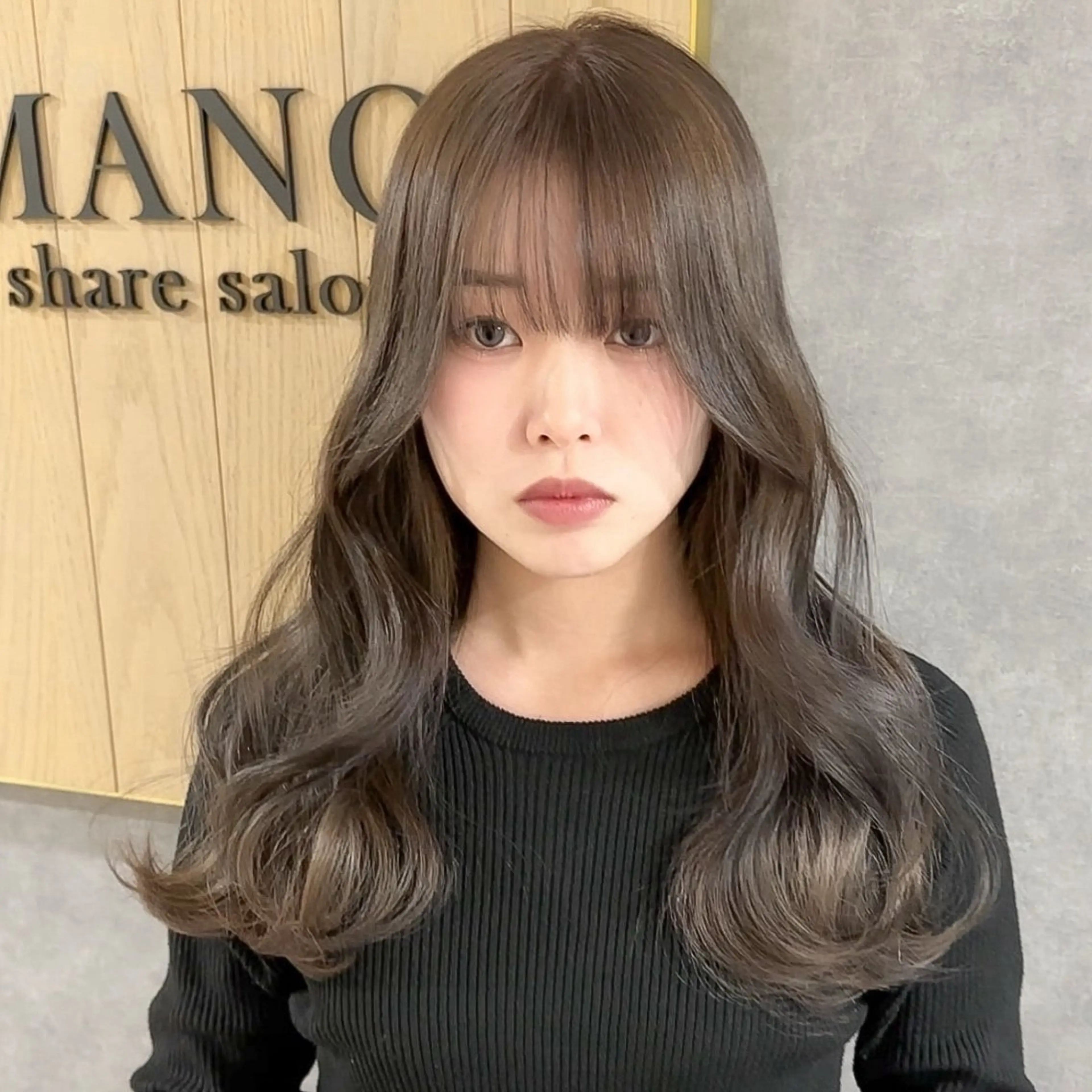 ロング レイヤーカット カット ヘアカラー ショートオタク ❣️Genkiのヘアスタイル