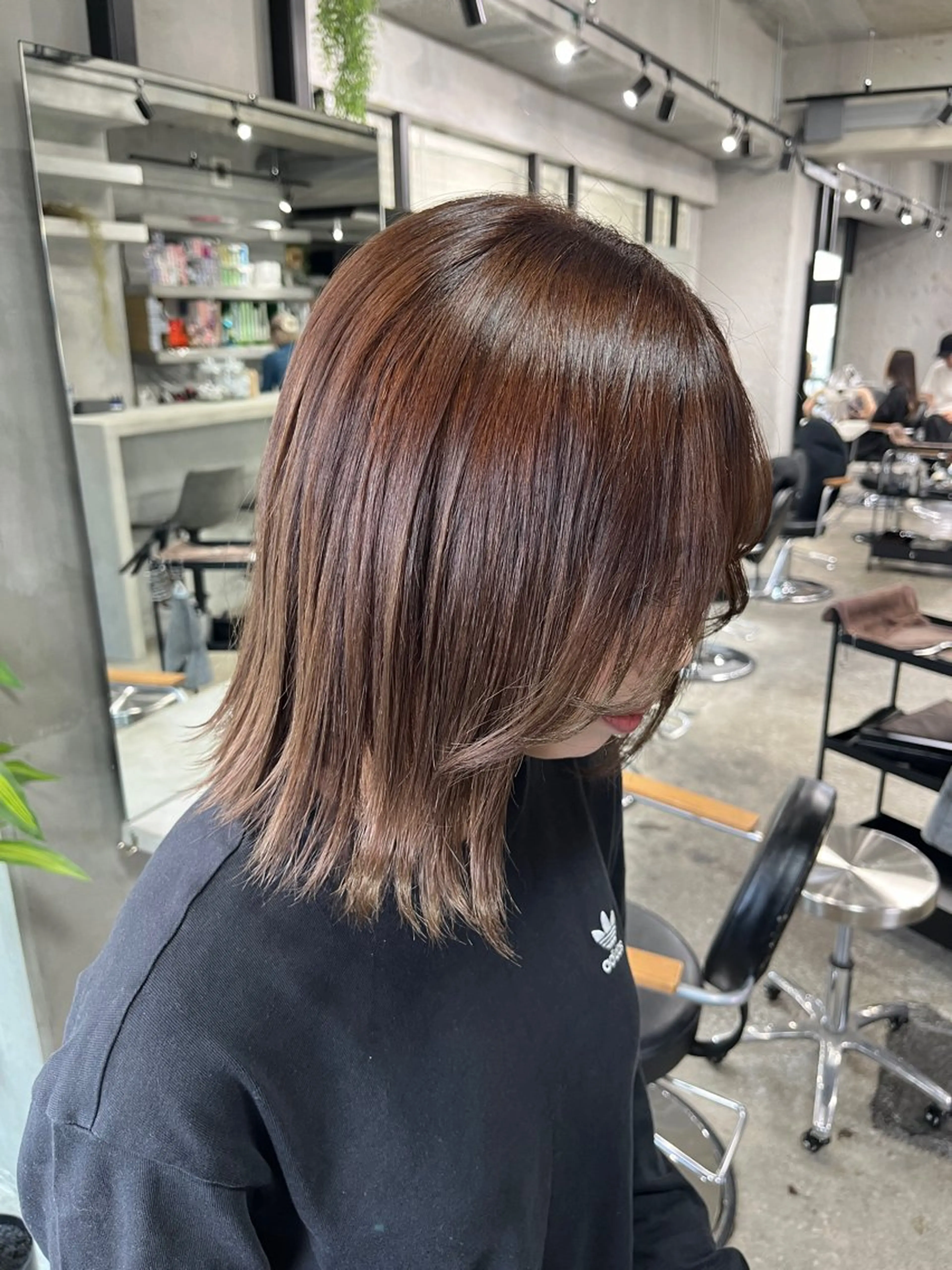 ブリーチなしカラー➕oggi ott10stepの写真