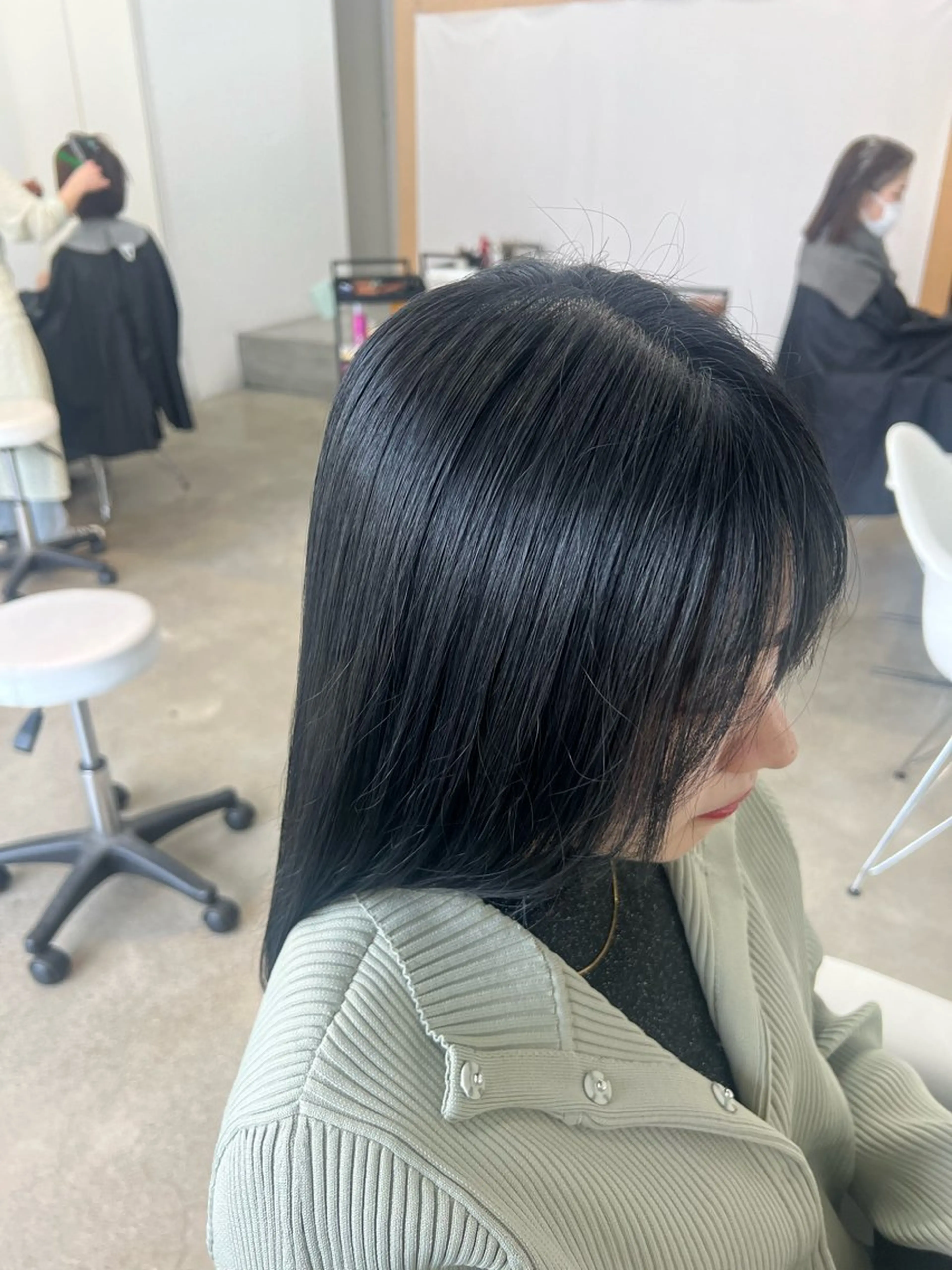 ロング カット ヘアカラー トリートメント build所属・秋山 花音のヘアスタイル