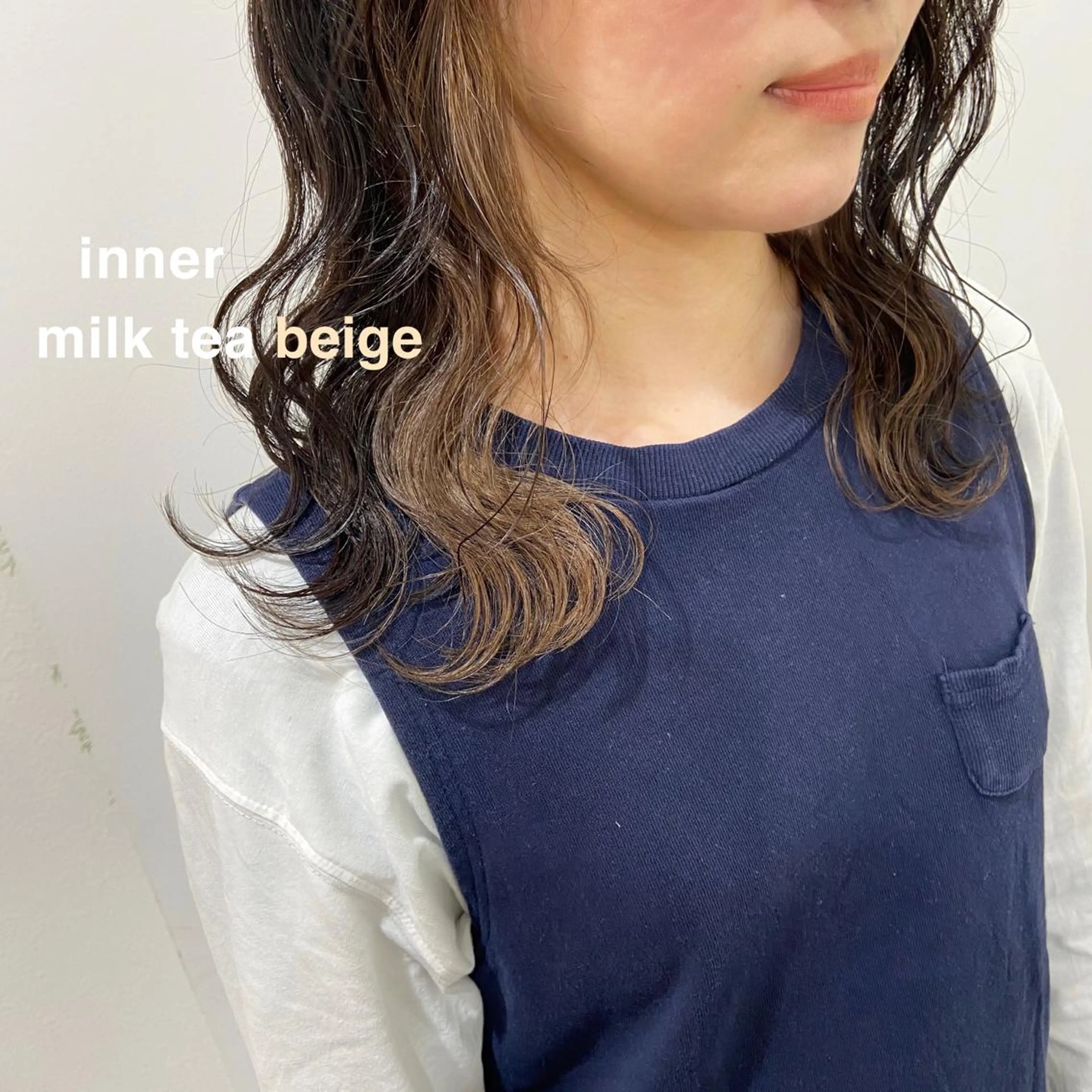 ミディアム カラー merc.🌿💚 八幡真衣のヘアスタイル