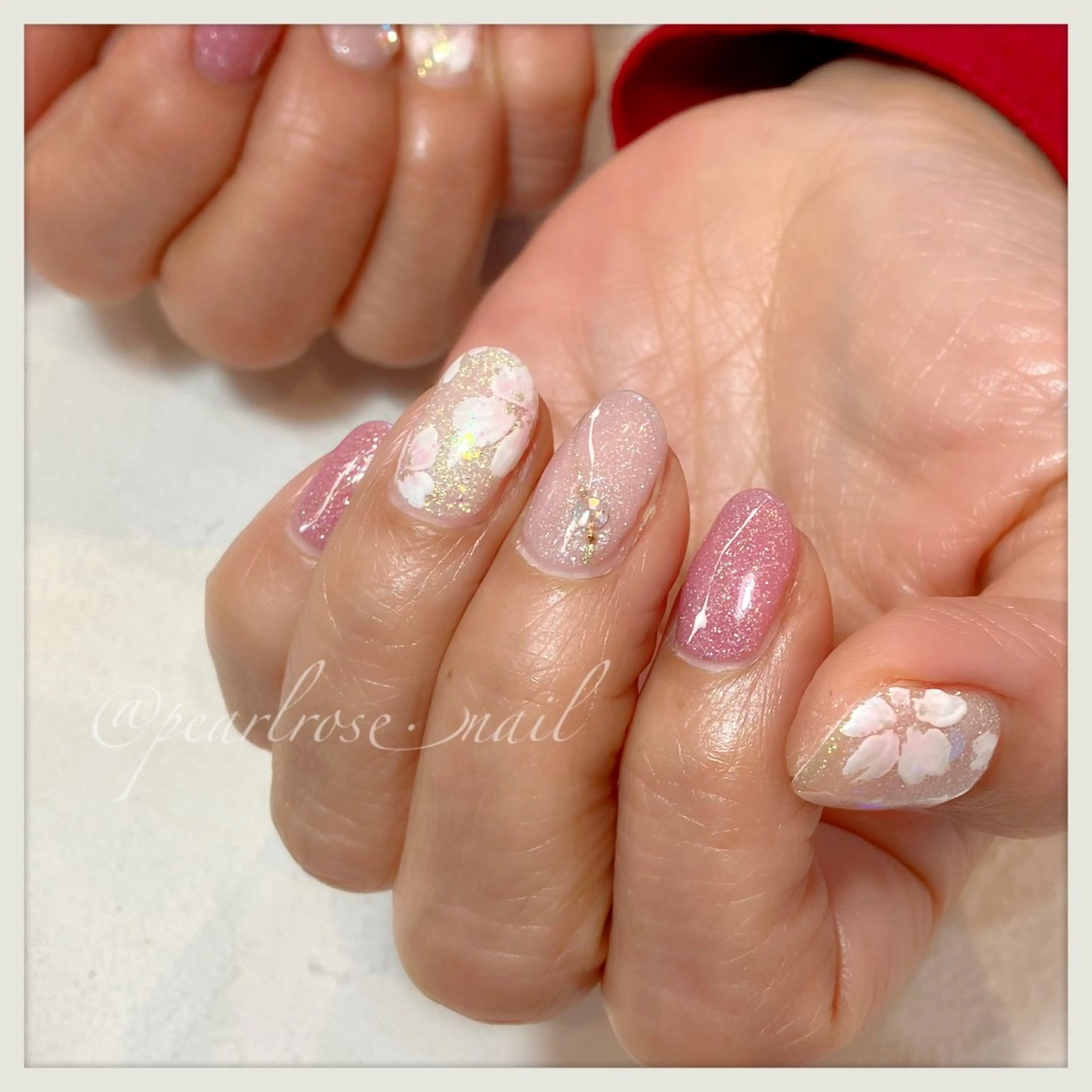 ネイル 桜ネイル ハンドネイル Beauty salon Ryu・ange所属・RyuAnge リュアンジュのその他イメージ