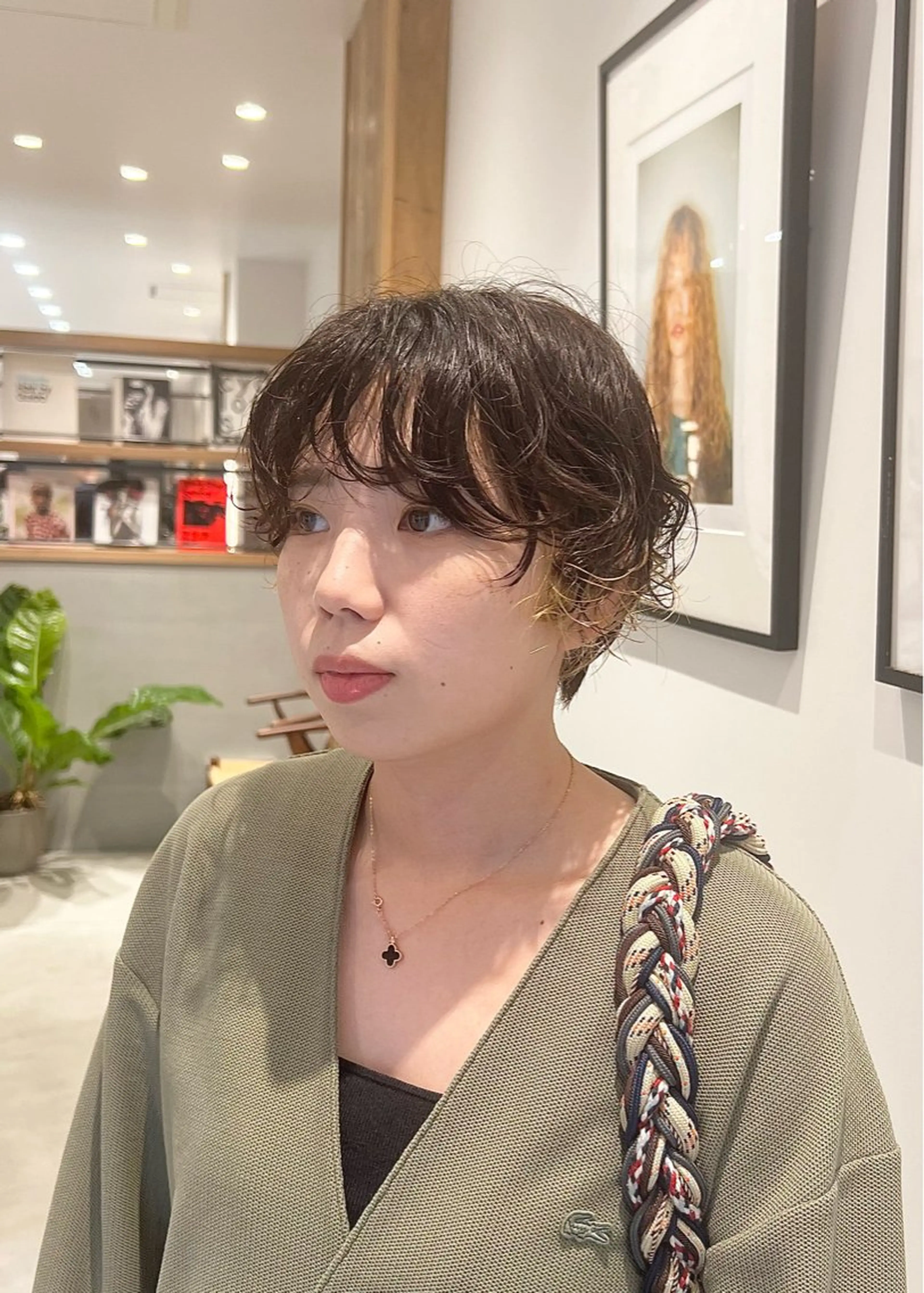 ショート ショートヘア パーマ/名古屋パーマ / コデラ ナナホのヘアスタイル