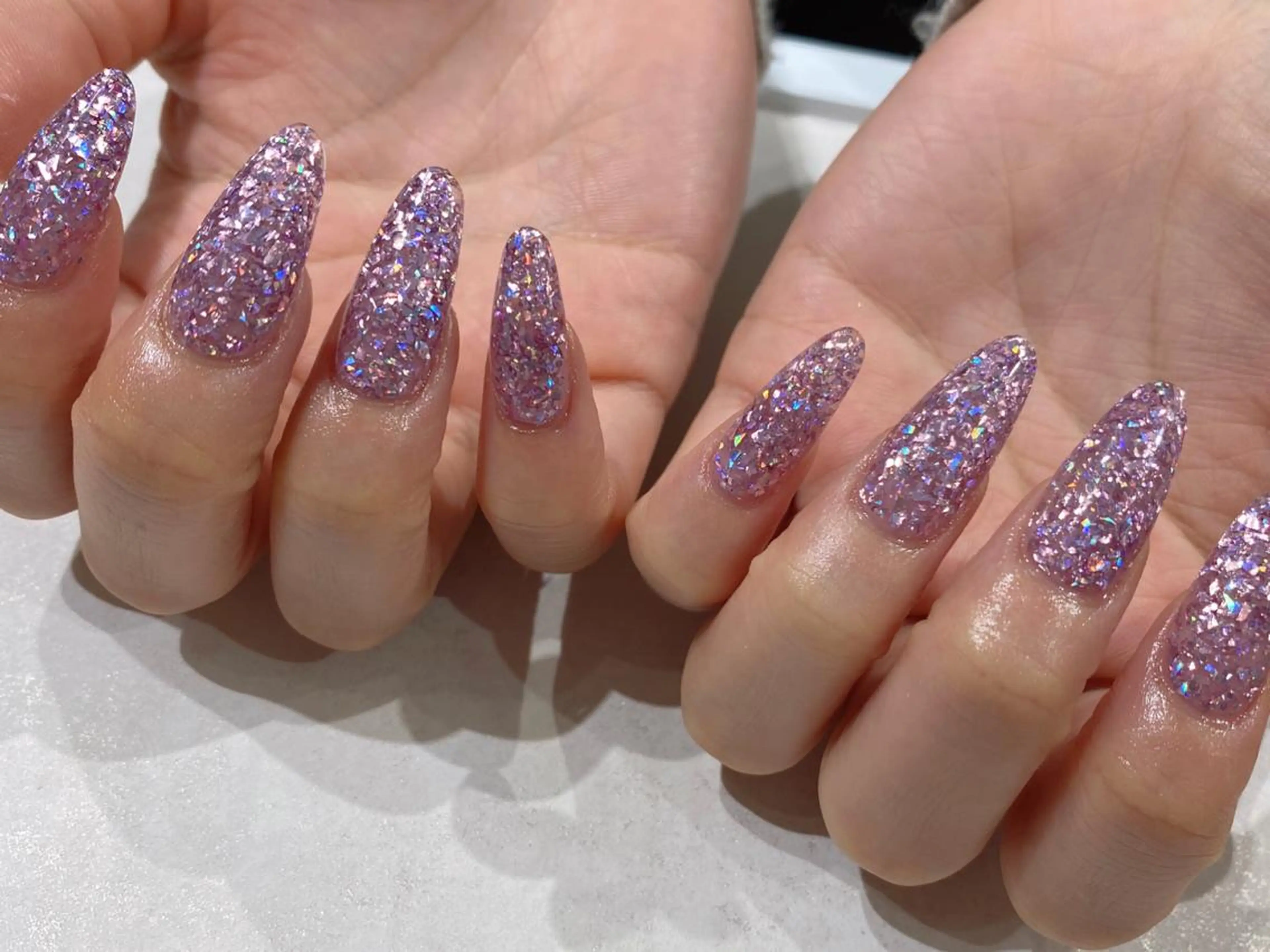 セミロング ハンドネイル Nail R💫 naoのネイルデザイン