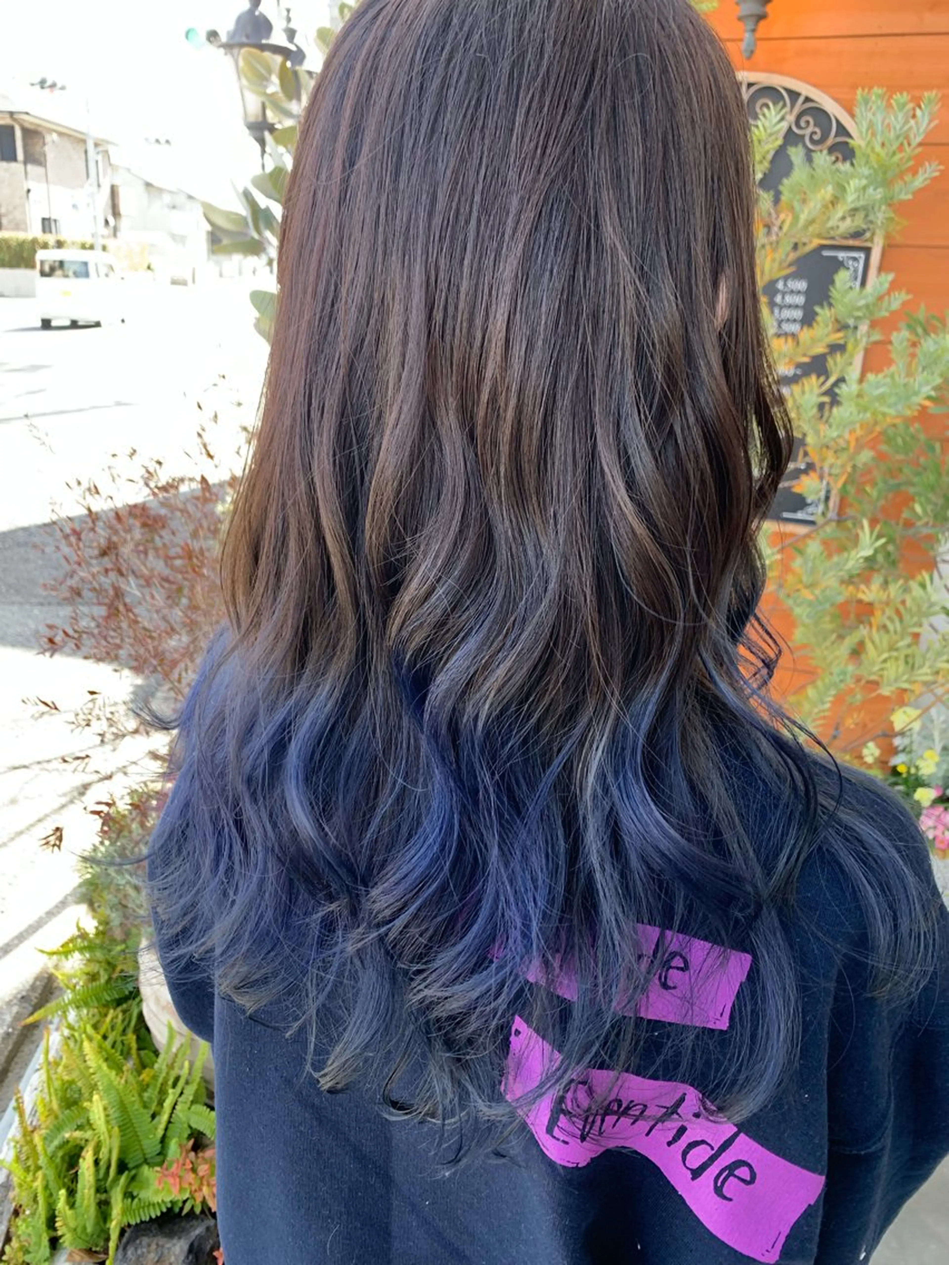 ロング ヘアカラー トリートメント Mavie 東奈々子のヘアスタイル