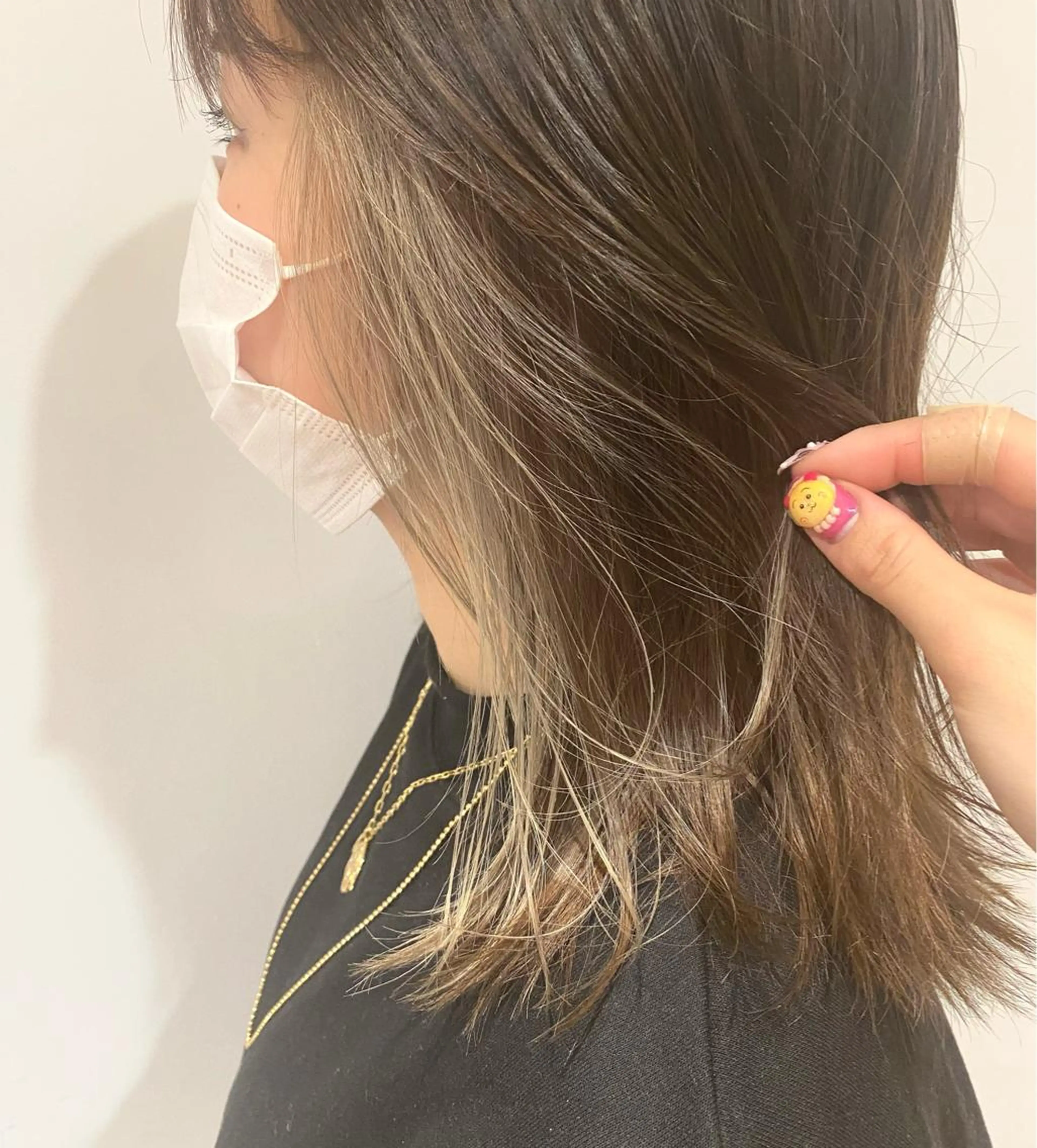 ミディアム カラー 🌈🌸あおき みちる🌟💗のヘアスタイル