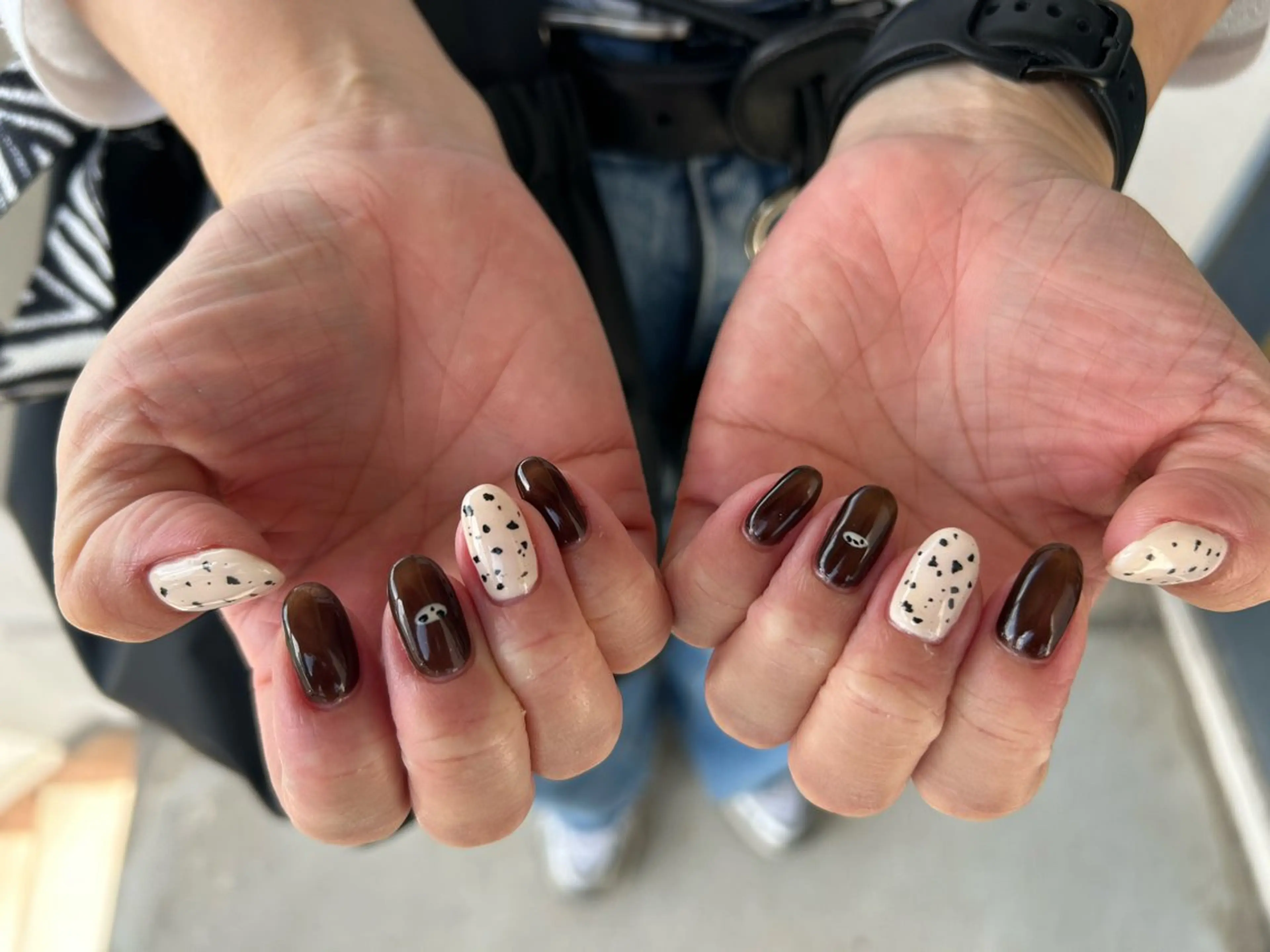 ネイル ハンドネイル ArcoIris所属・Arco Iris 告瑠莉のネイルデザイン