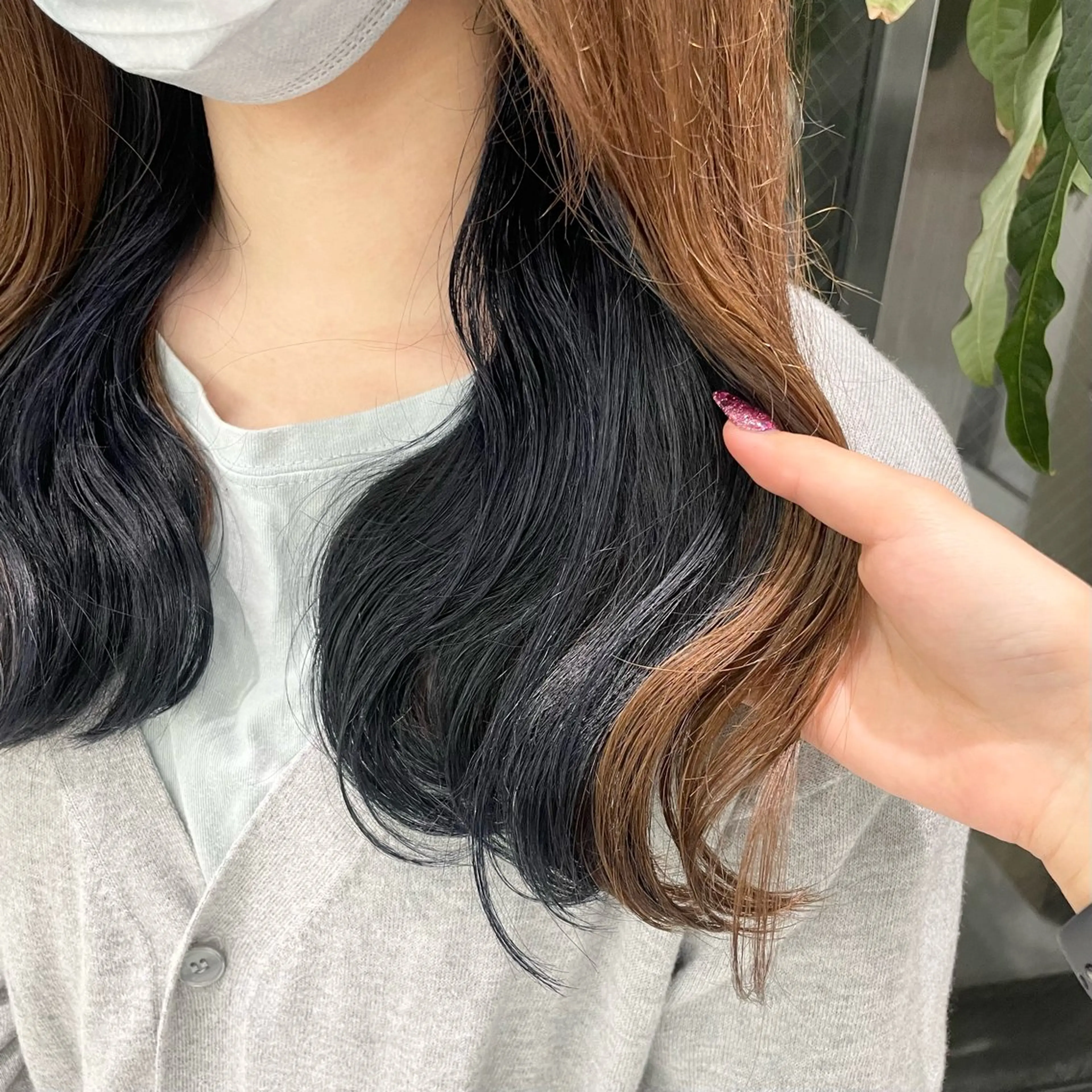 ロング カラー ベージュカラー ブルーカラー ブルーラベンダー ラベンダーカラー ヘアカラー ヘッドスパ ヘアセット ♡ブリーチカラー♡ Mirioのヘアスタイル