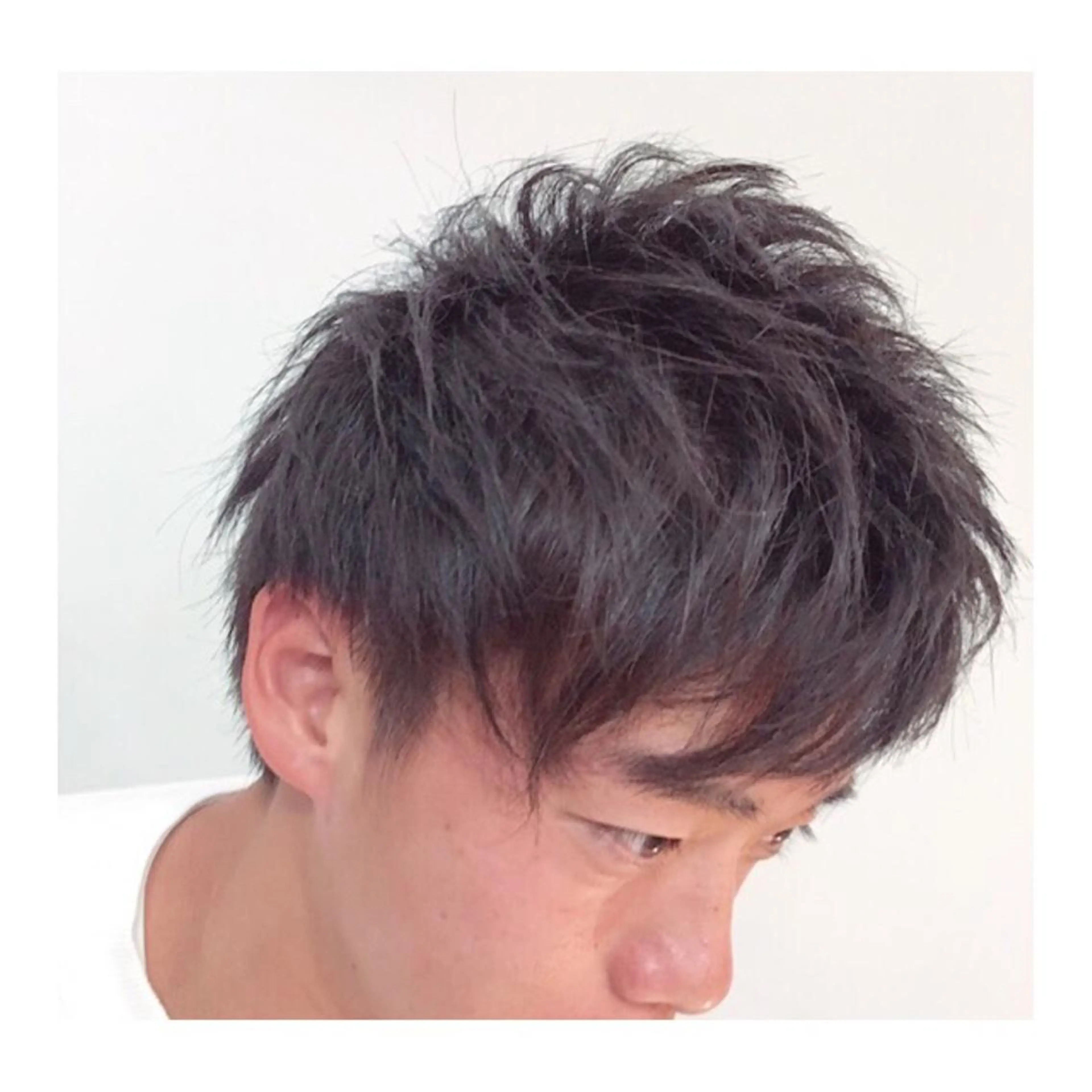 メンズ カット ヘアセット ange☞ soutaのヘアスタイル