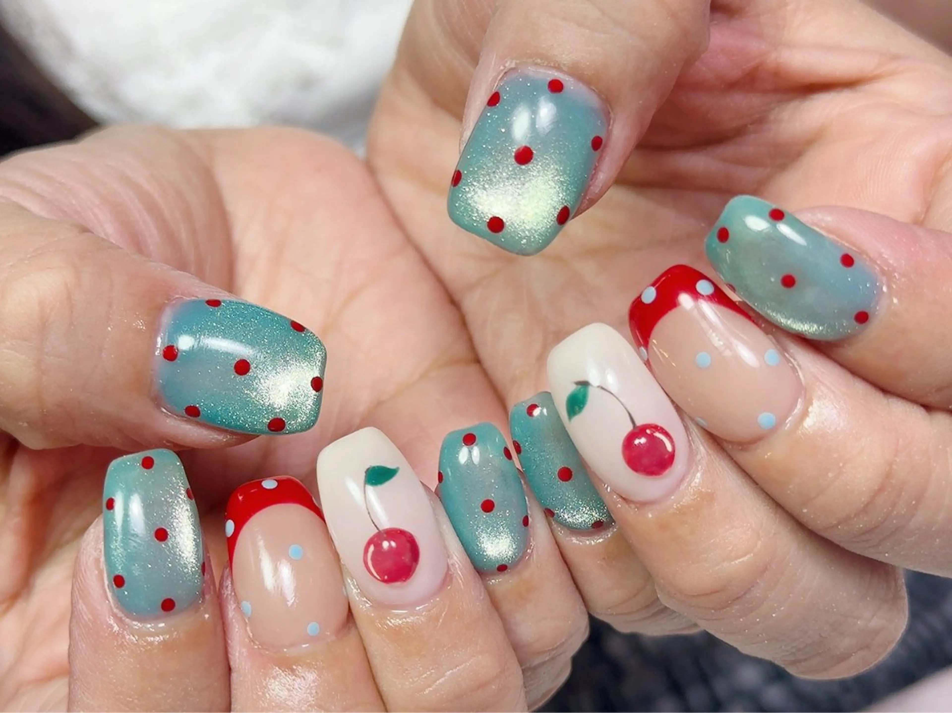ネイル ハンドネイル Nail Atelier IamI所属・アイアムアイ 大村磨衣のネイルデザイン