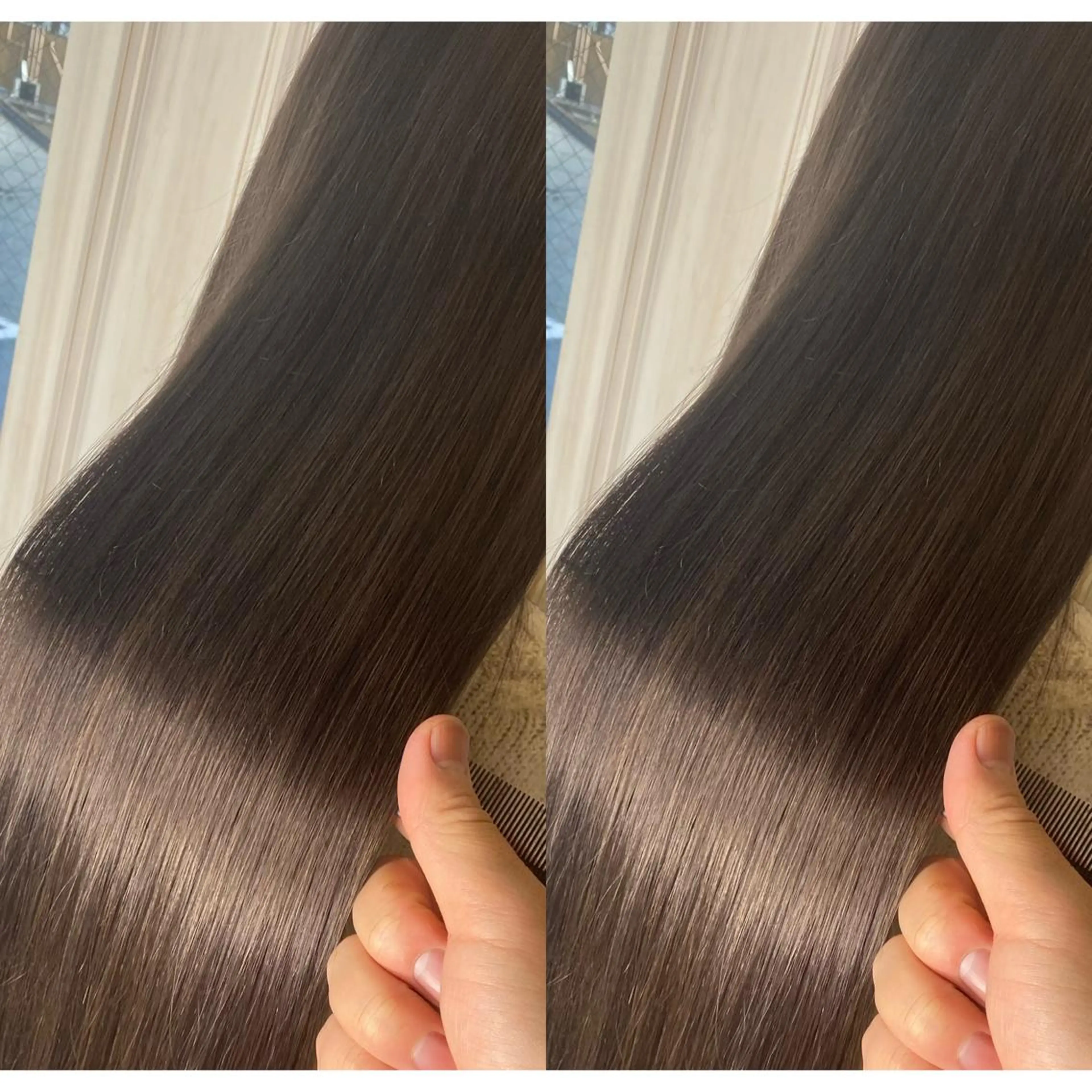 セミロング カラー トリートメント 酸熱トリートメント ヘアカラー トリートメント 似合わせ/カラー See.岡田友仁のヘアスタイル