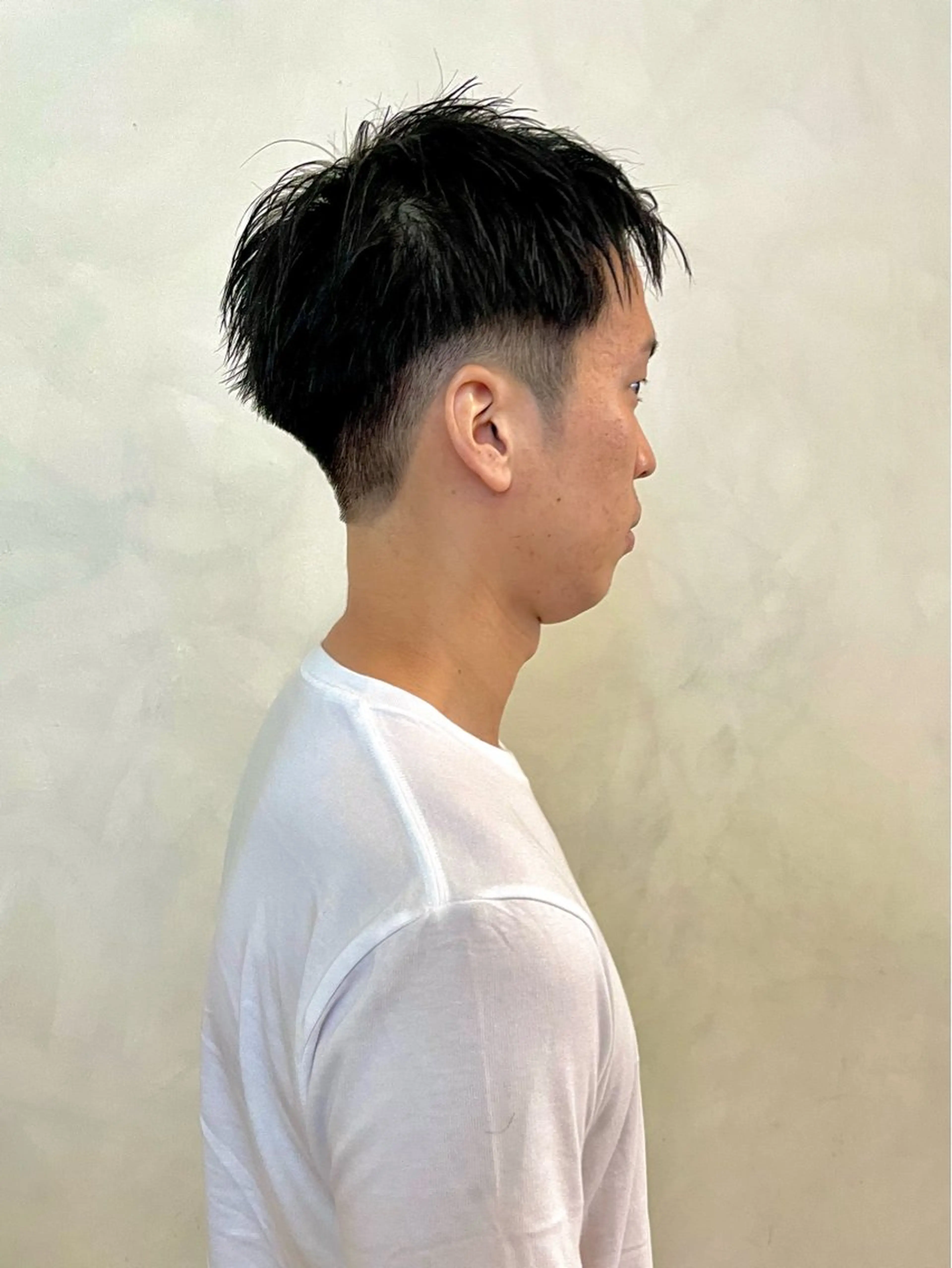 ショート メンズ 髪質改善ストレート KENTOのヘアスタイル