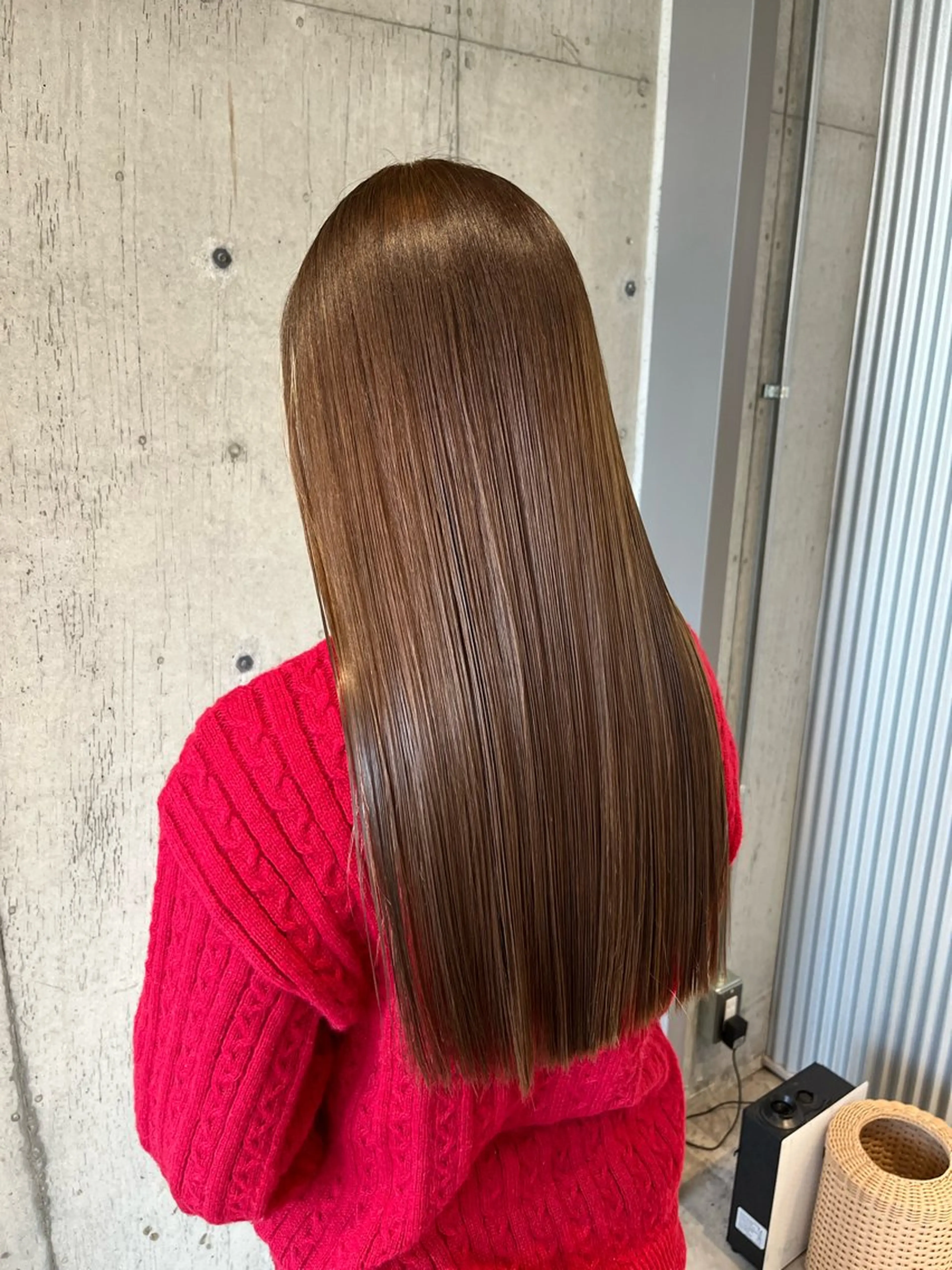 ロング カラー ヘアアレンジ 髪質改善 トリートメント カット ヘアカラー トリートメント 傷ませないカラー・ ボブ・リクト💥のヘアスタイル